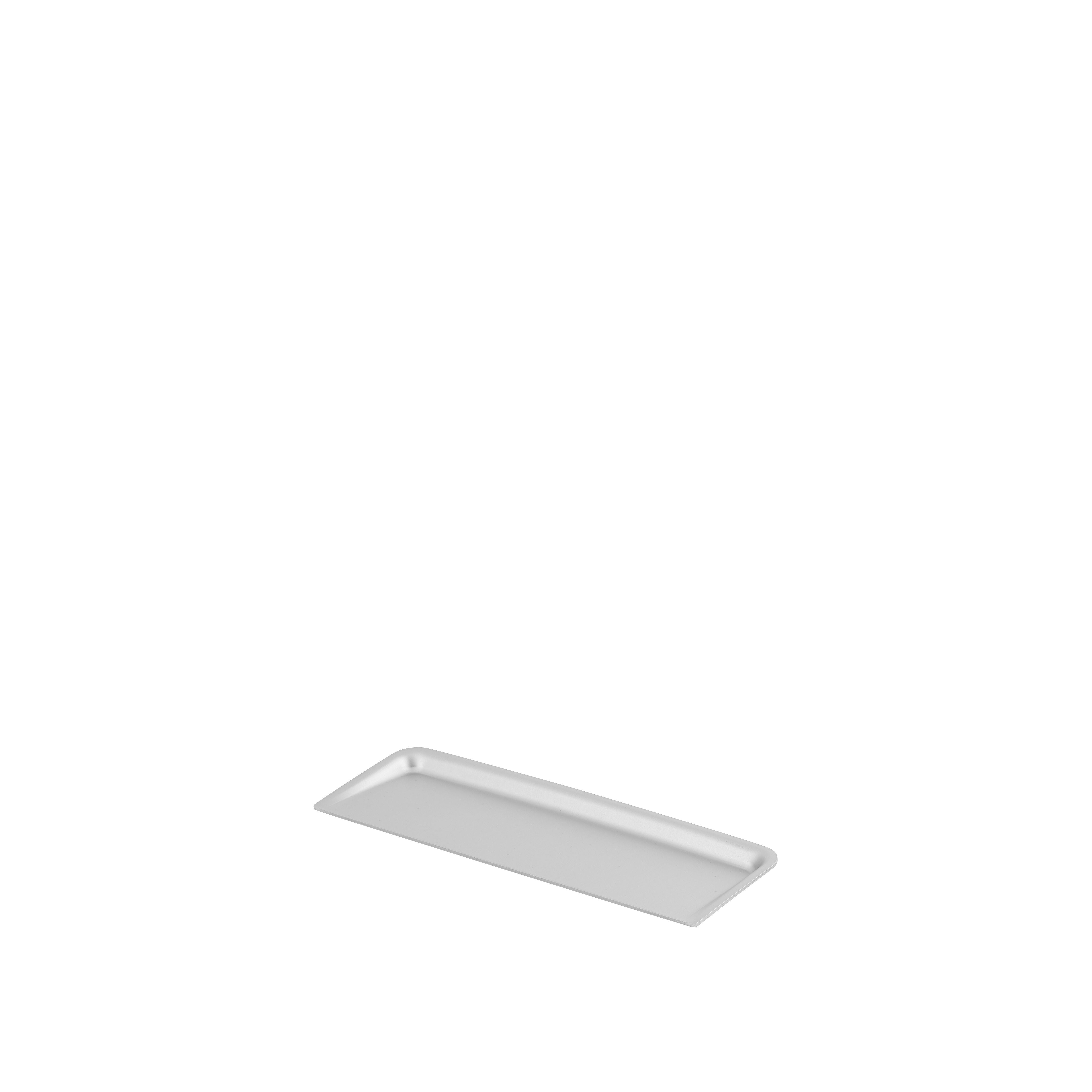 Muuto Desktop -Serie / Deckel 8 x 24 cm / 3,1 x 9,4 ”Aluminium arrangieren