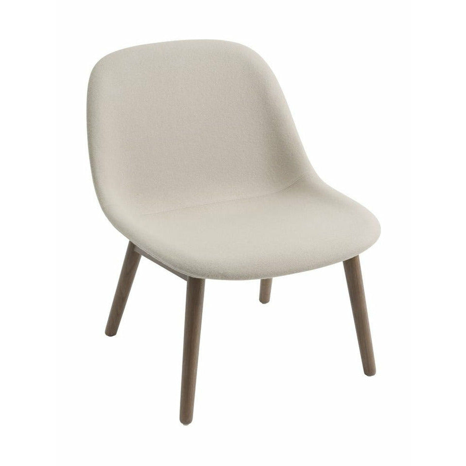 Muuto Fiber Lounge Chair Wooden Legs, Stained Oak/Hero 211