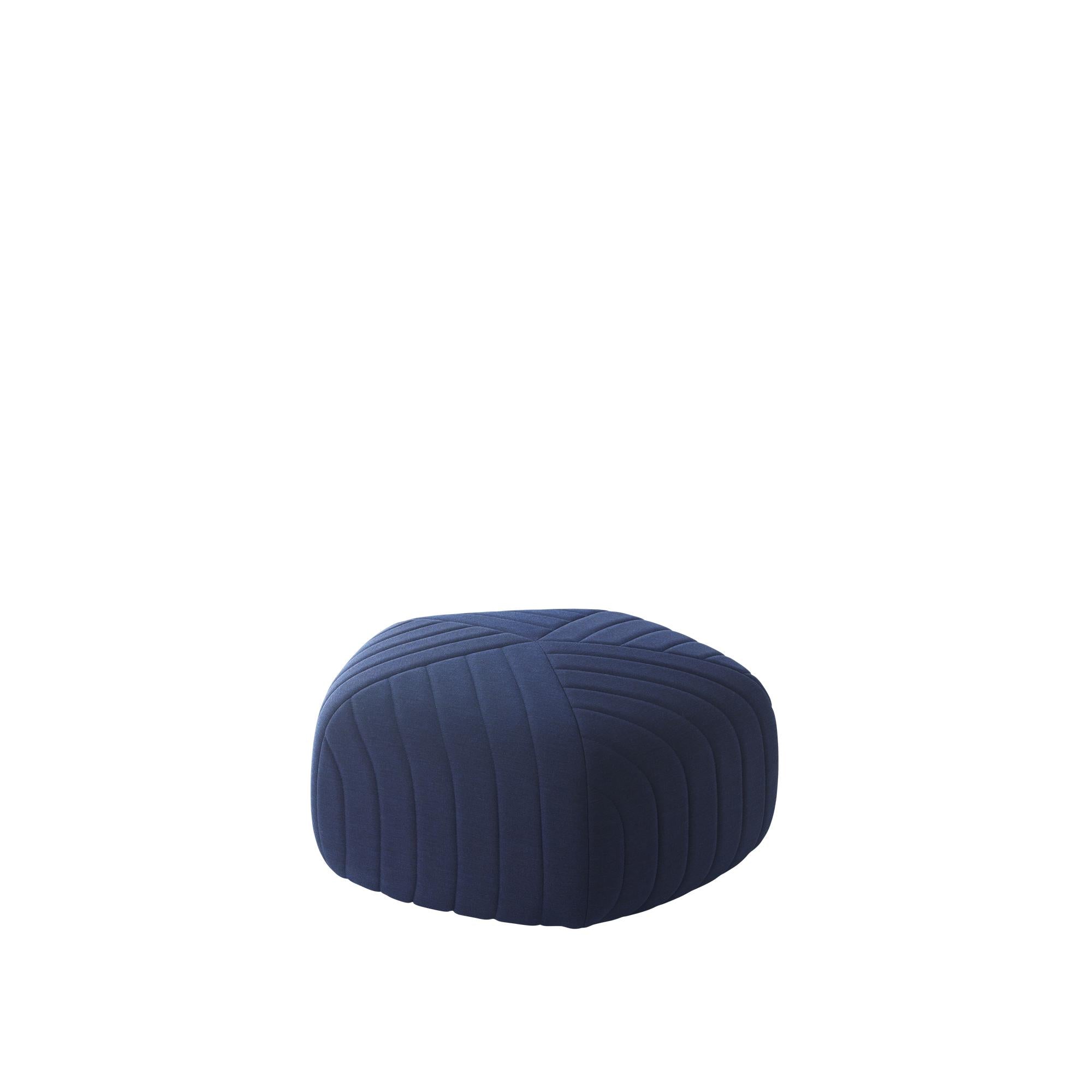 Muuto cinq pouf, bleu foncé