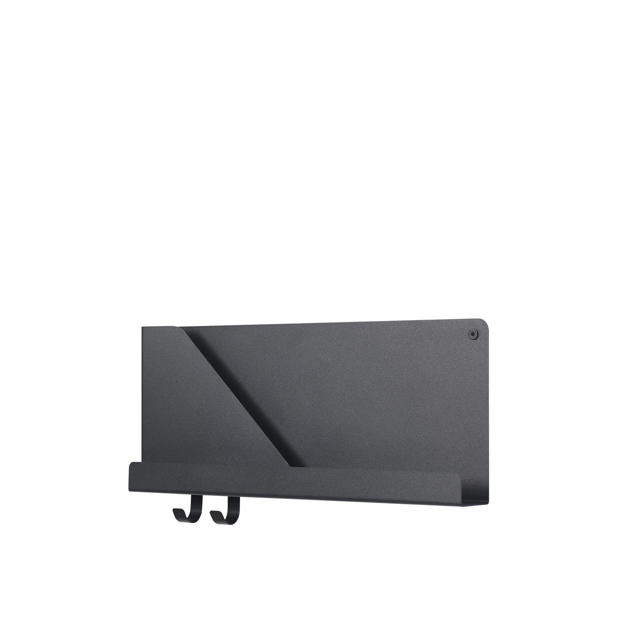 Muuto gefaltetes Stahlregal klein, schwarz