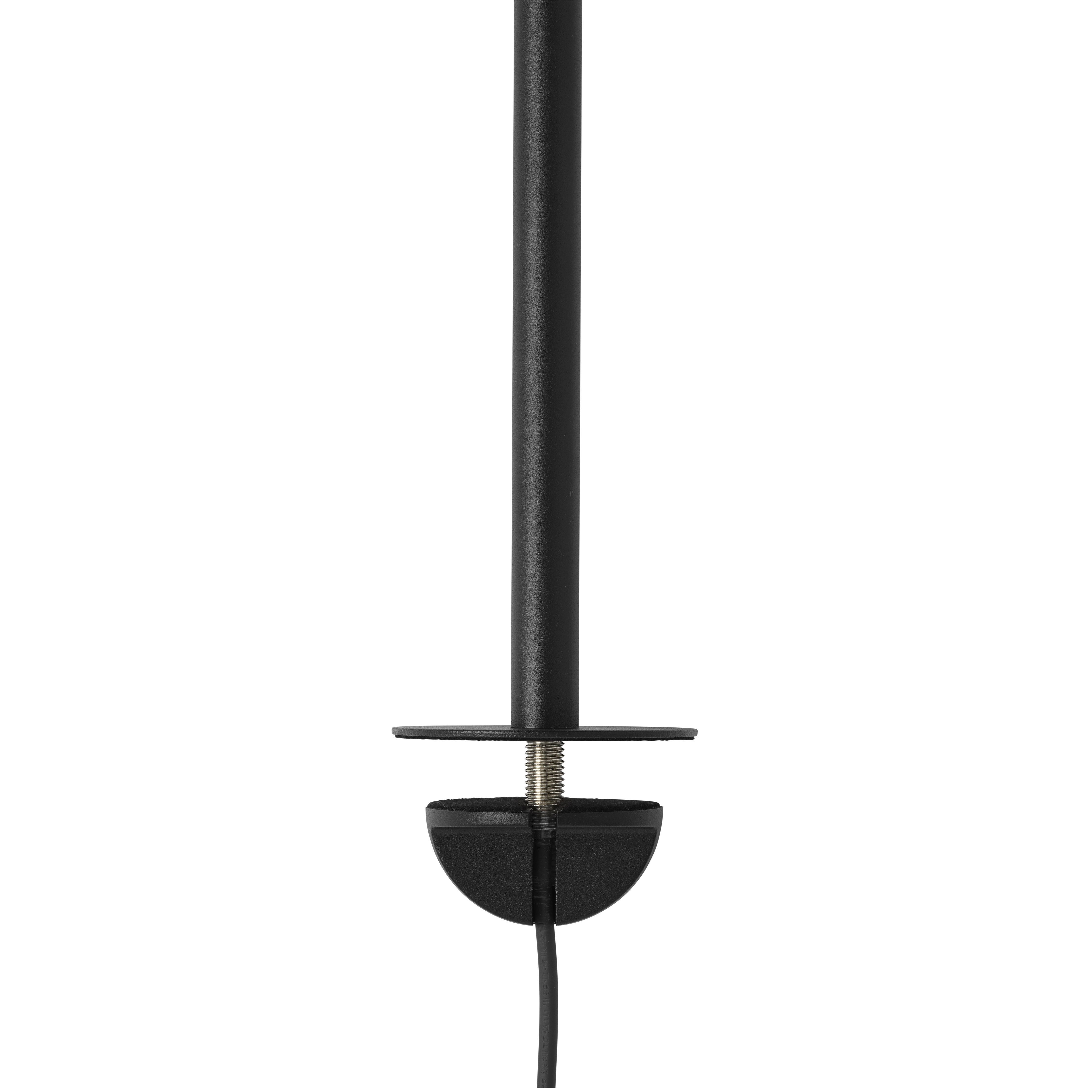 Lámpara montado lineal muuto 23x36 cm, negro