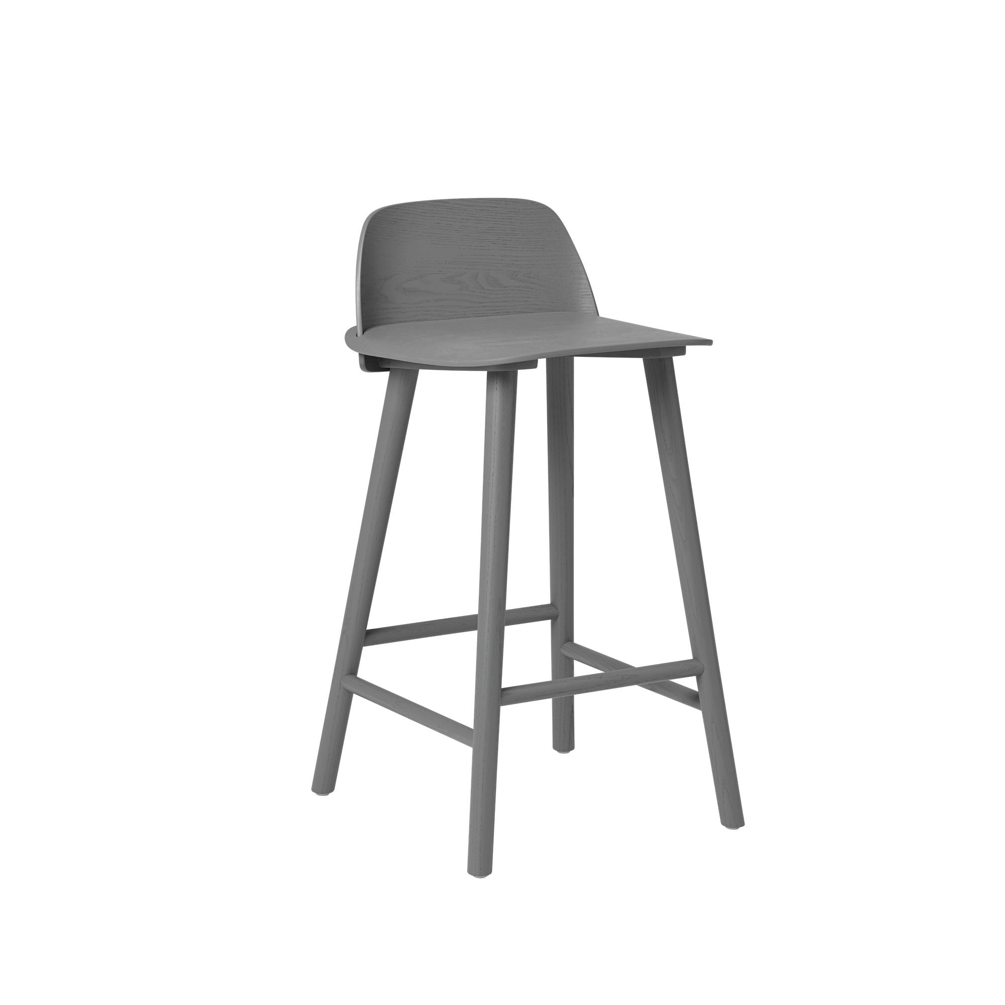 Muuto nerd bar stol H 65 cm, mørkegrå