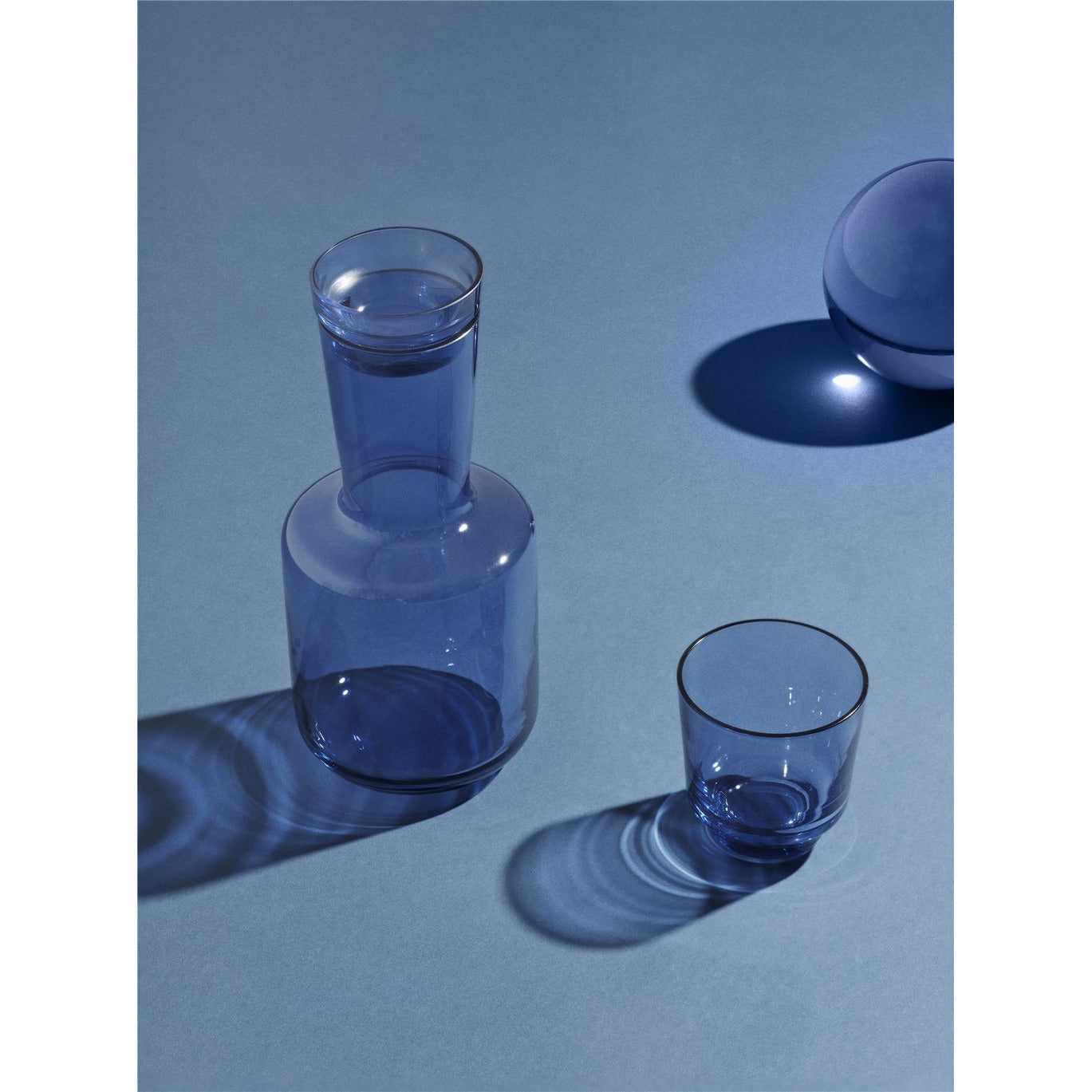 Muuto hæver drikke glas sæt på 20 cl, mørkeblå
