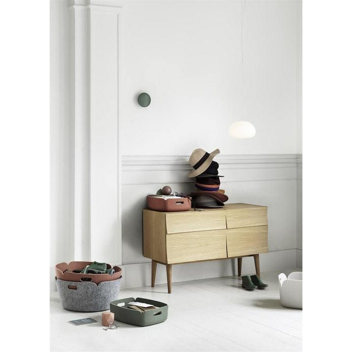 Muuto reflecteer sideboard geoliede eik, groot