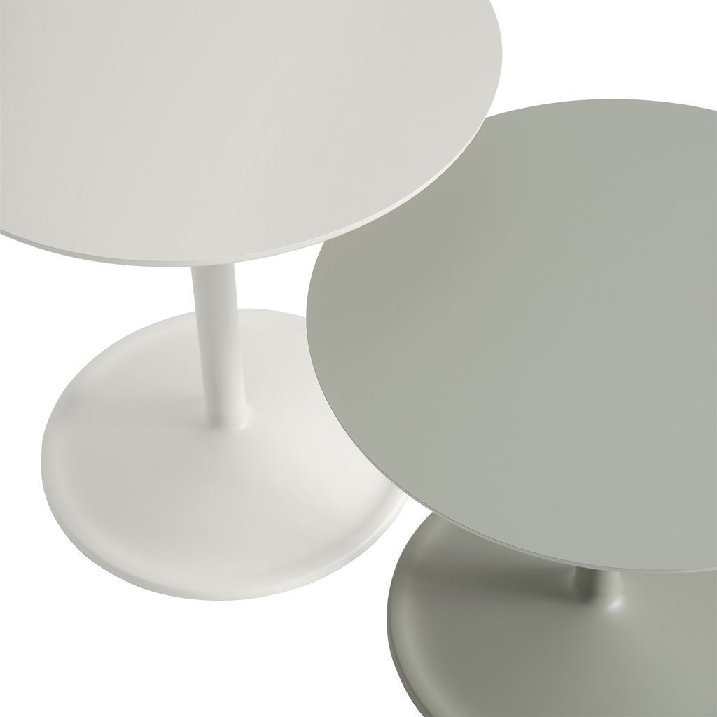 Muuto Soft Side Table Øx H 41x40 cm, verde polvoriento