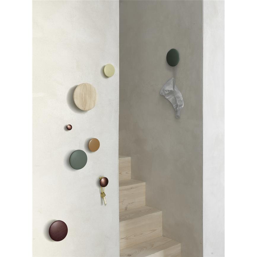 Muuto The Dots Hook Set Of 5 Metal, Brass