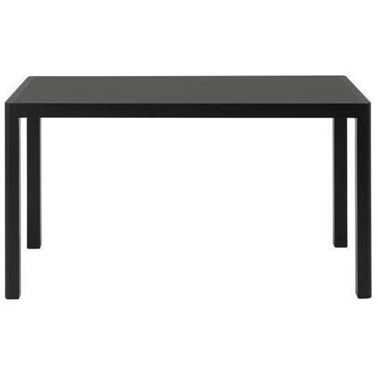 Table d'atelier Muuto, linoléum noir / noir
