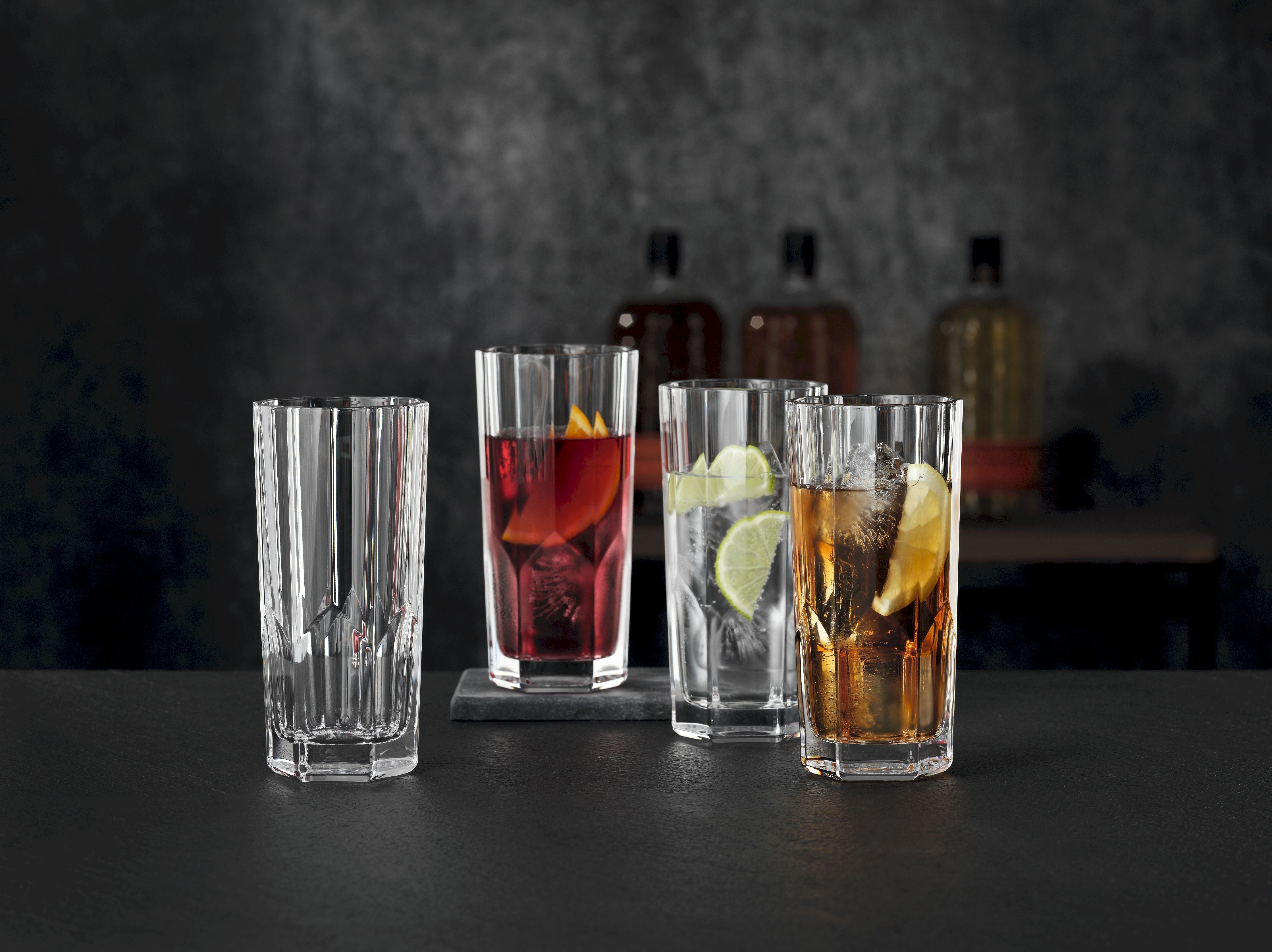 Nachtmann Aspen Long Drink Glass 309 ml, conjunto de 4