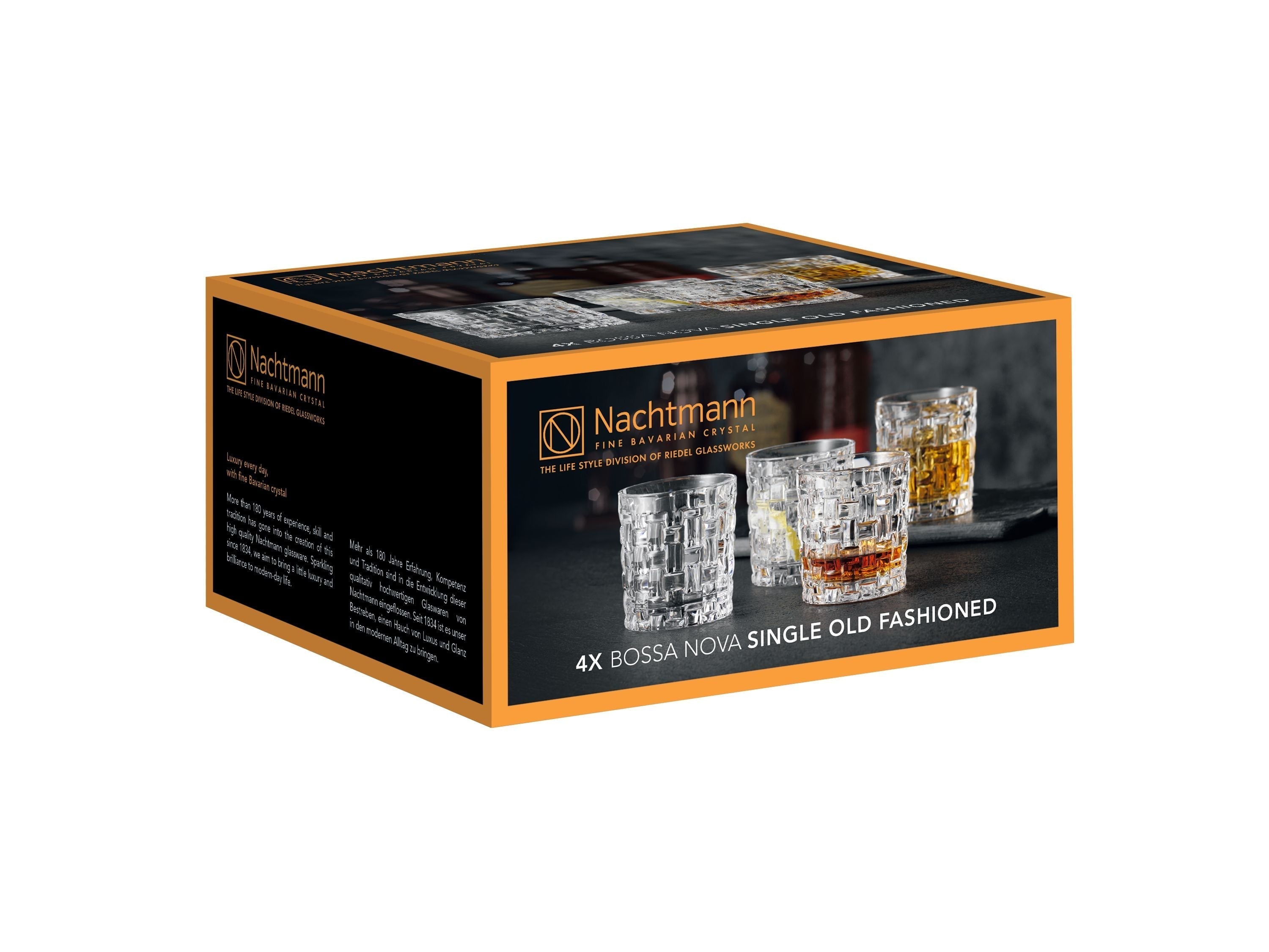 Nachmann Bossa Nova Sof Glass 252 ml, 4 -Set von 4