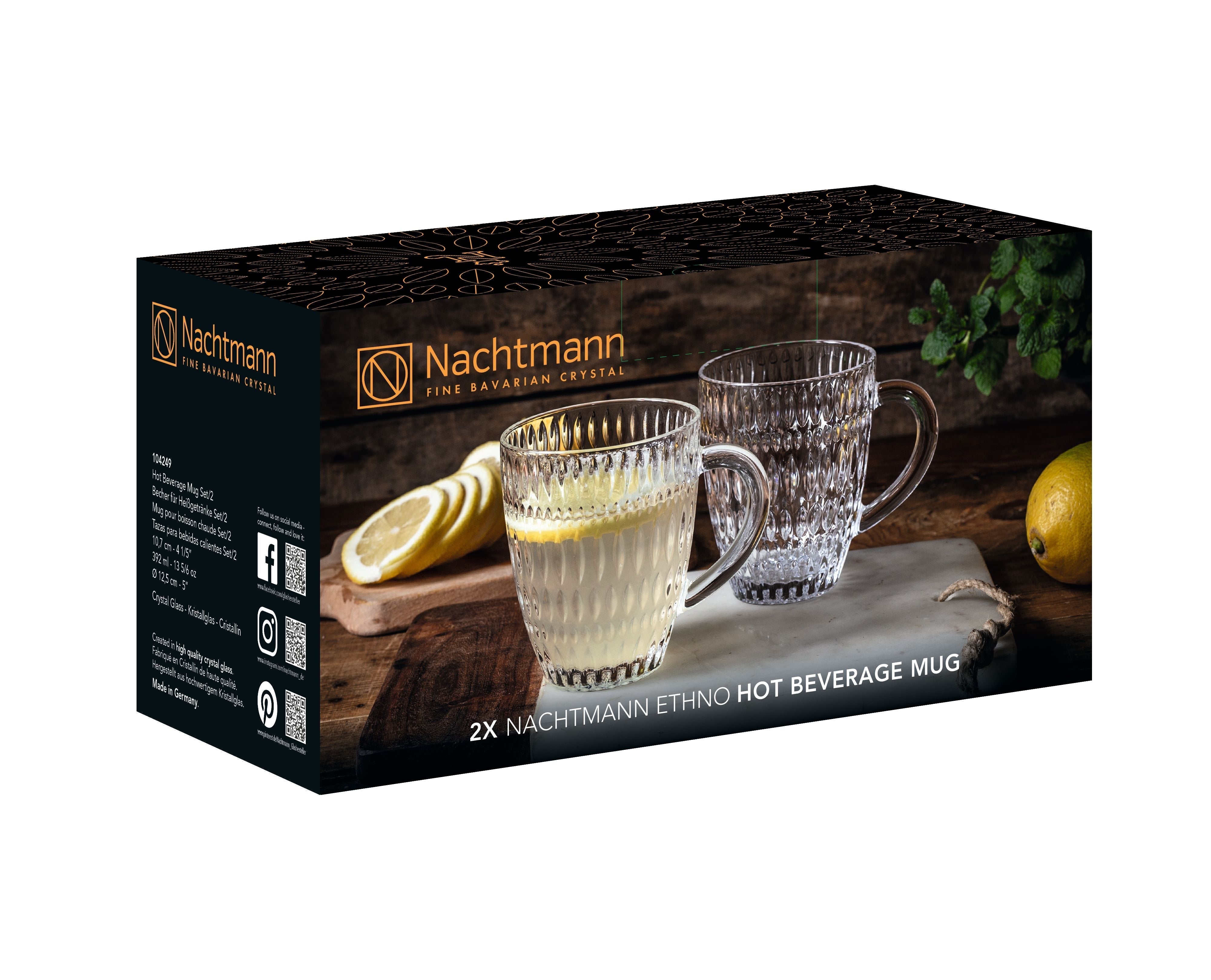 Tasse ethno nachtmann pour boissons chaudes, ensemble de 2