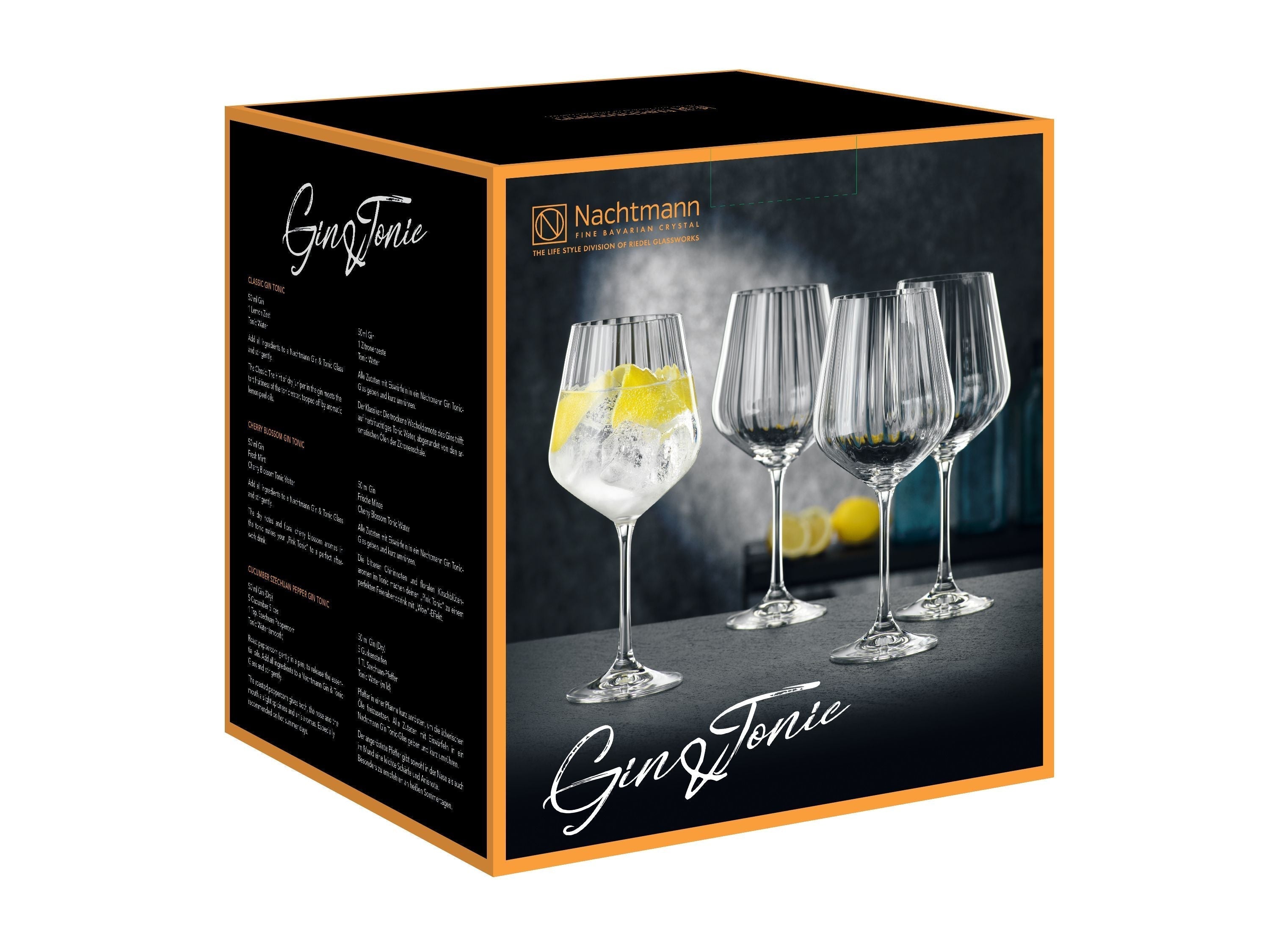 Nachtmann Gin & Tonic Glass 640 ml, ensemble de 4