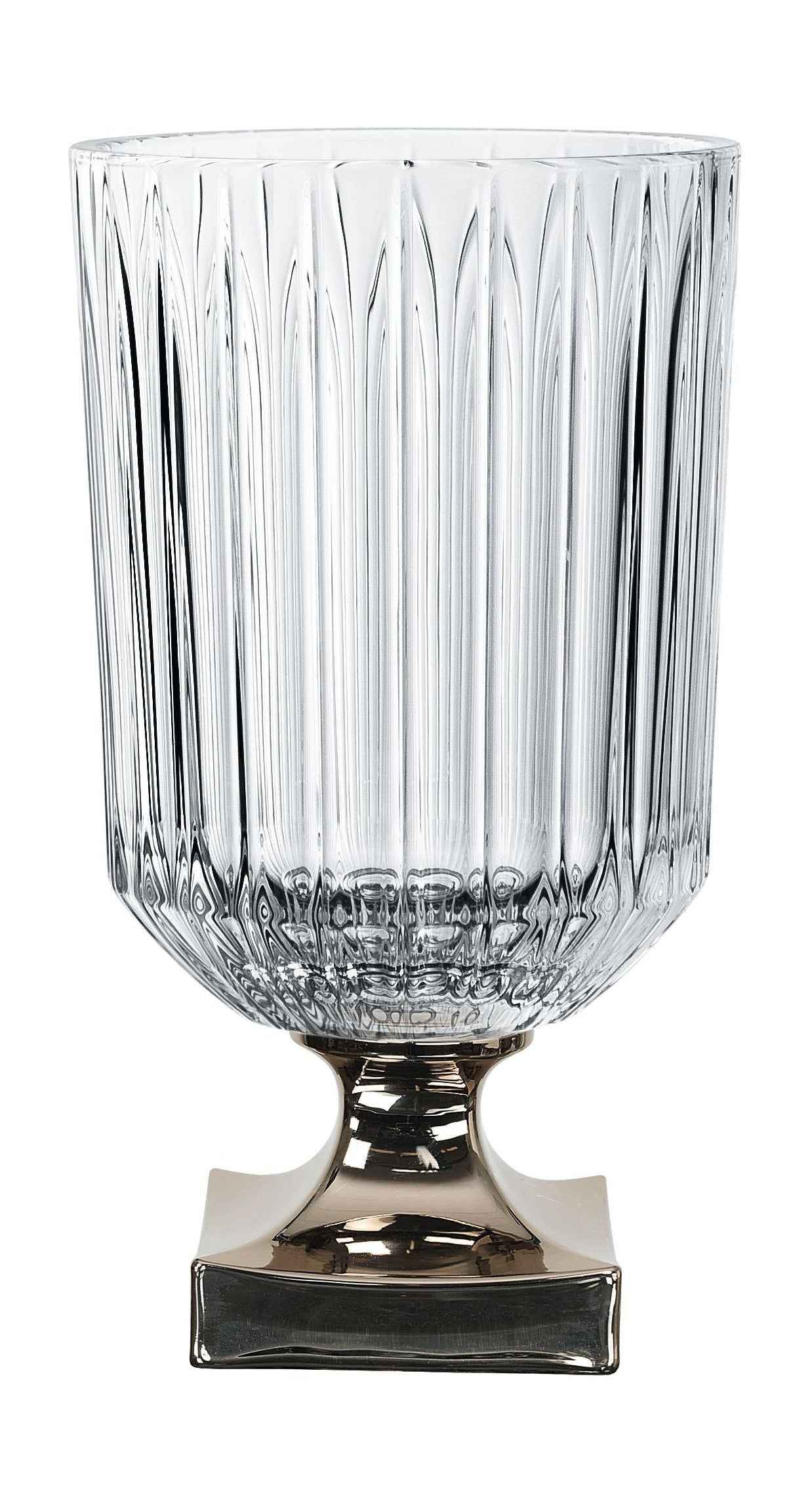 Nachmann Minerva Vase zu Fuß mit Platin mit 32 cm