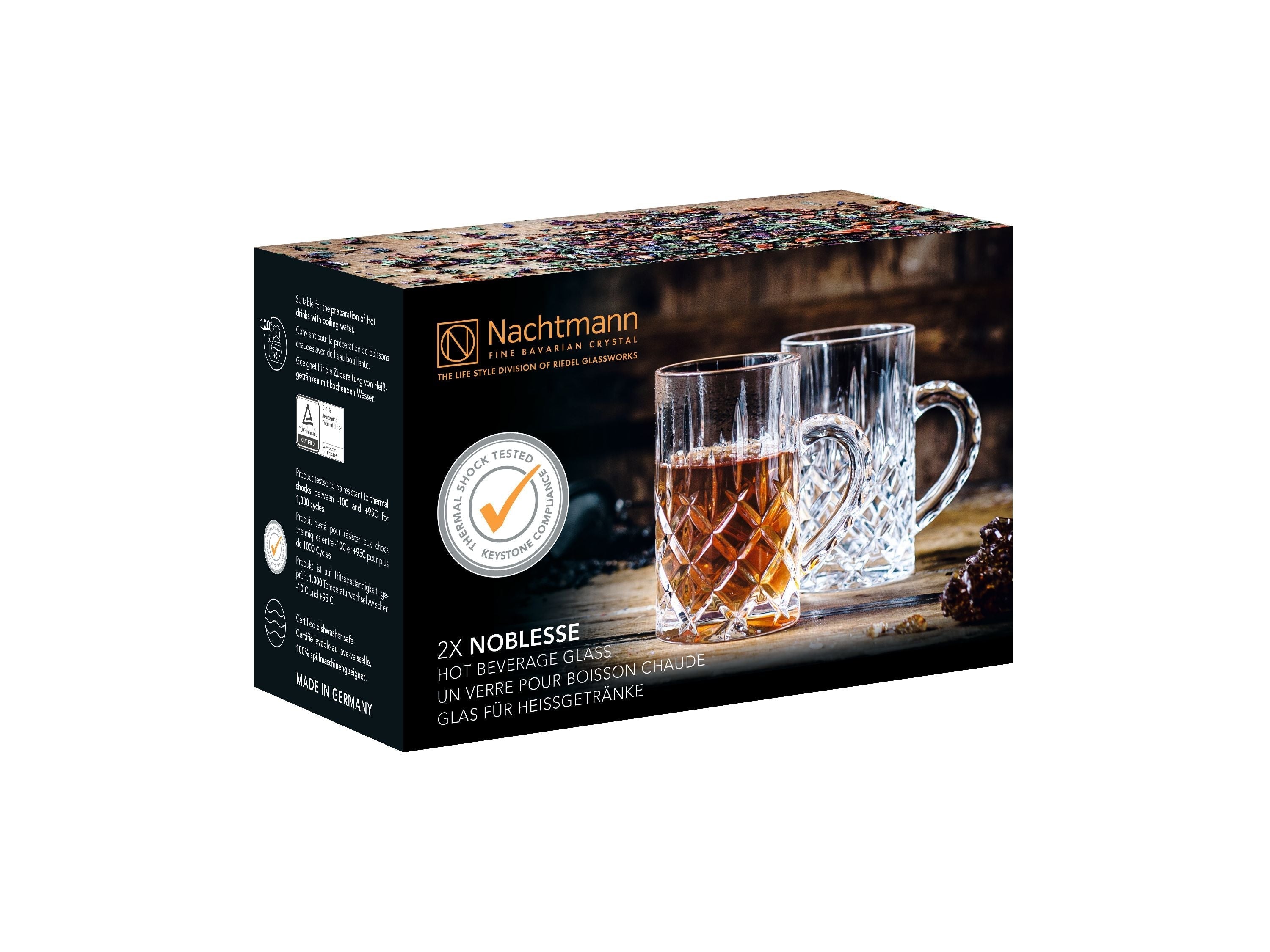 NACHTMANN NOBLESSE VERRE POUR LES VOIS HOTS, SET DE 2