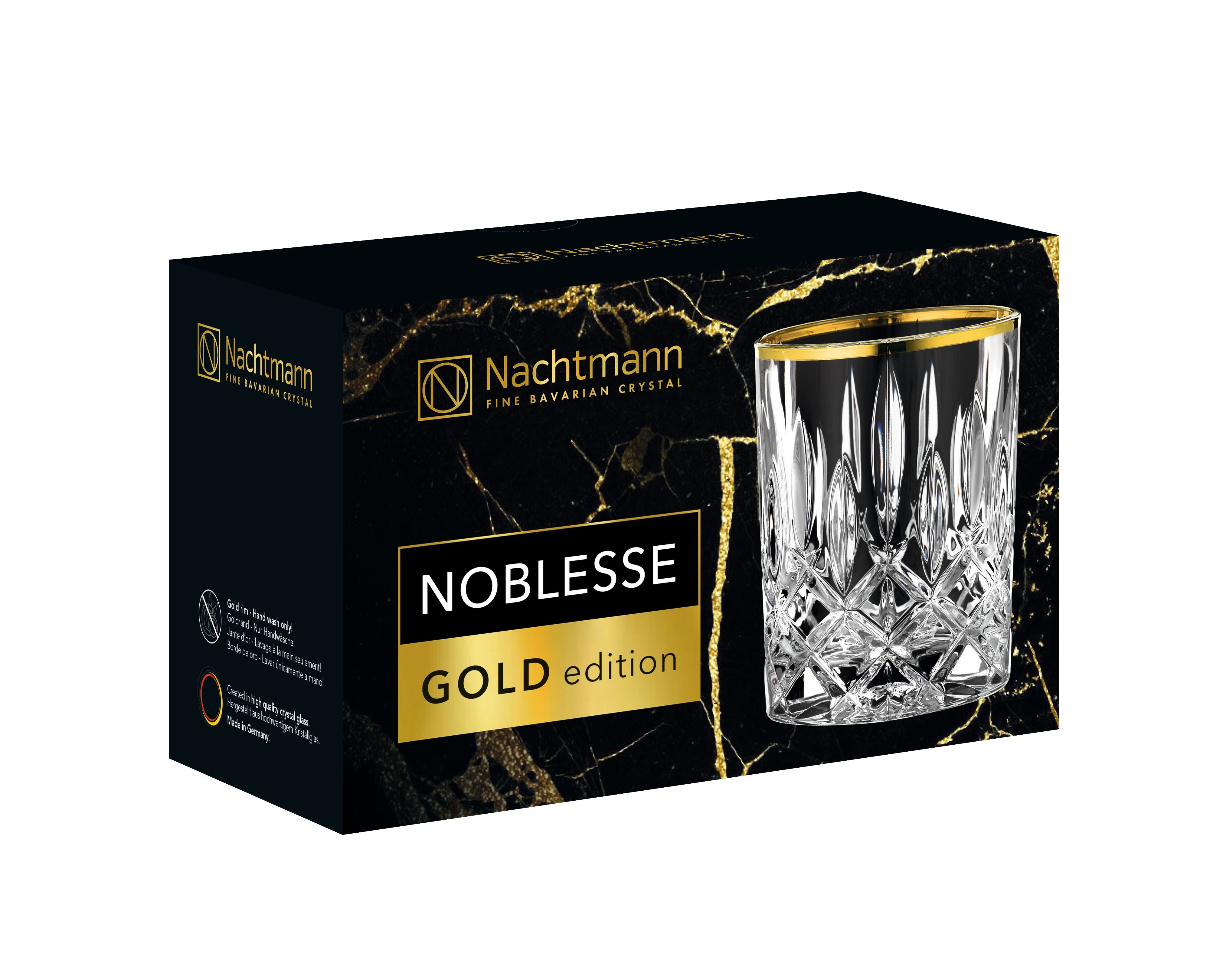 Nachtmann Noblesse Gold Whisky Glass 295 ml, Sæt på 2