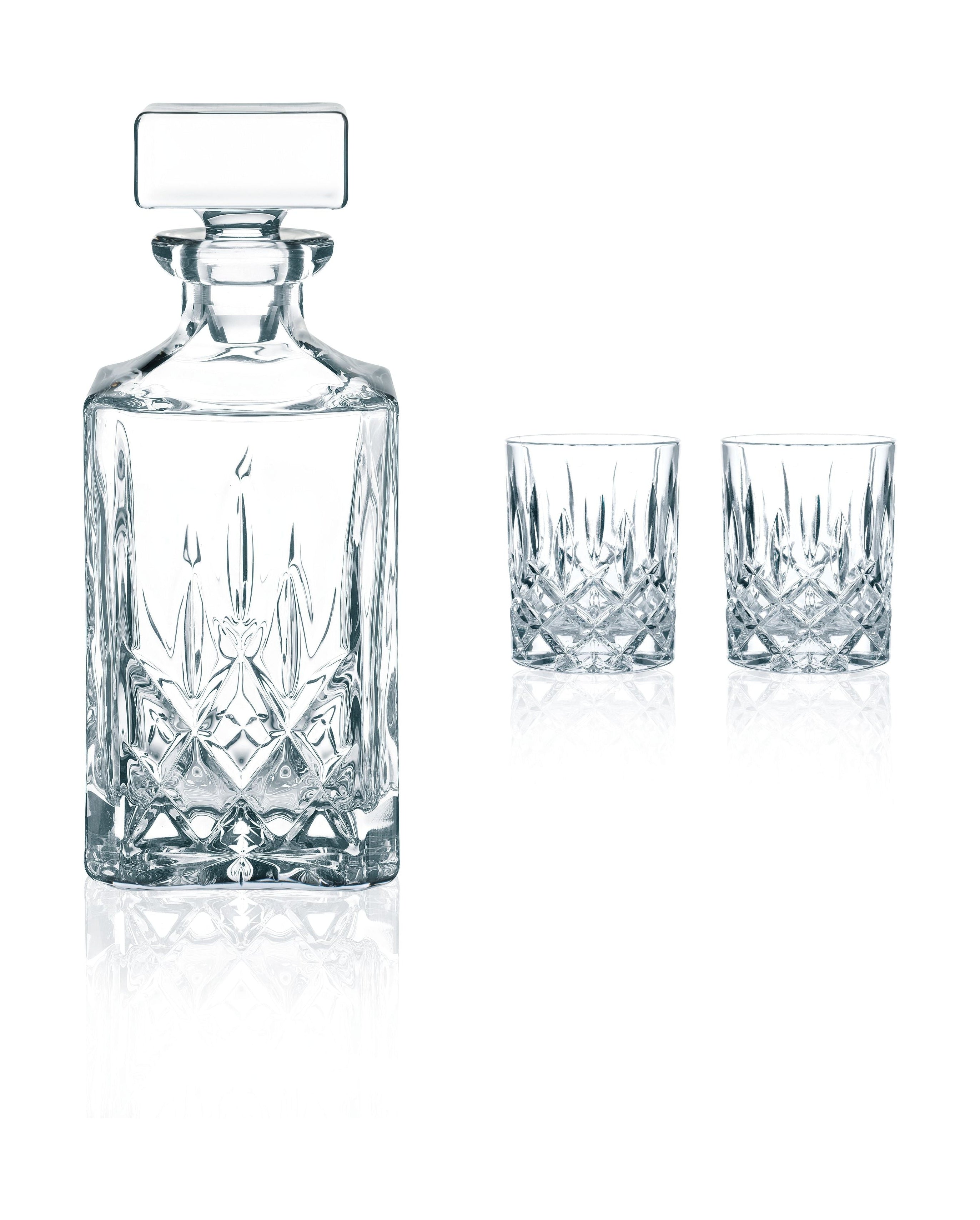 Juego de whisky Nachtmann Noblesse, 1 CARAFE + 2 vasos