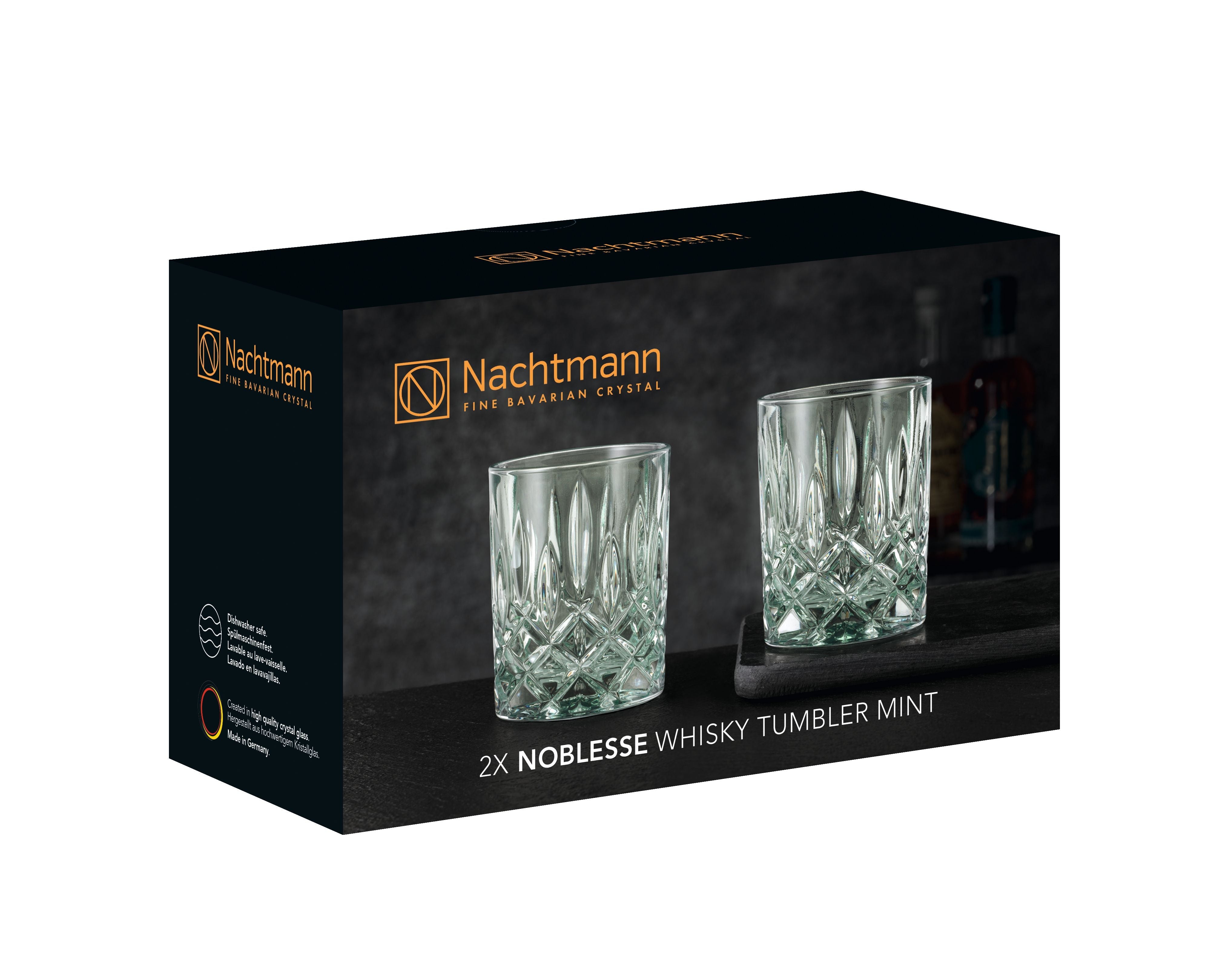 Nachtmann Noblesse Whisky Glass Mint 295 Ml, Set Of 2