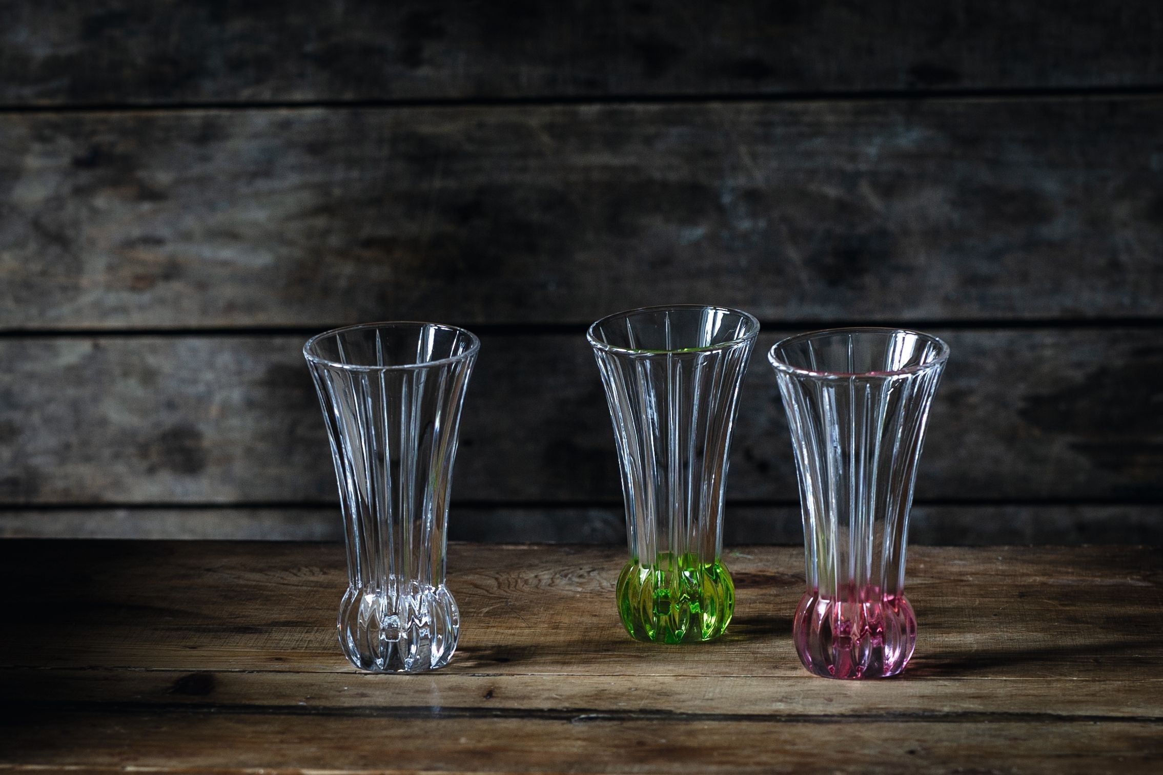 Nachtmann Spring Table Vases Lime, Sæt på 2