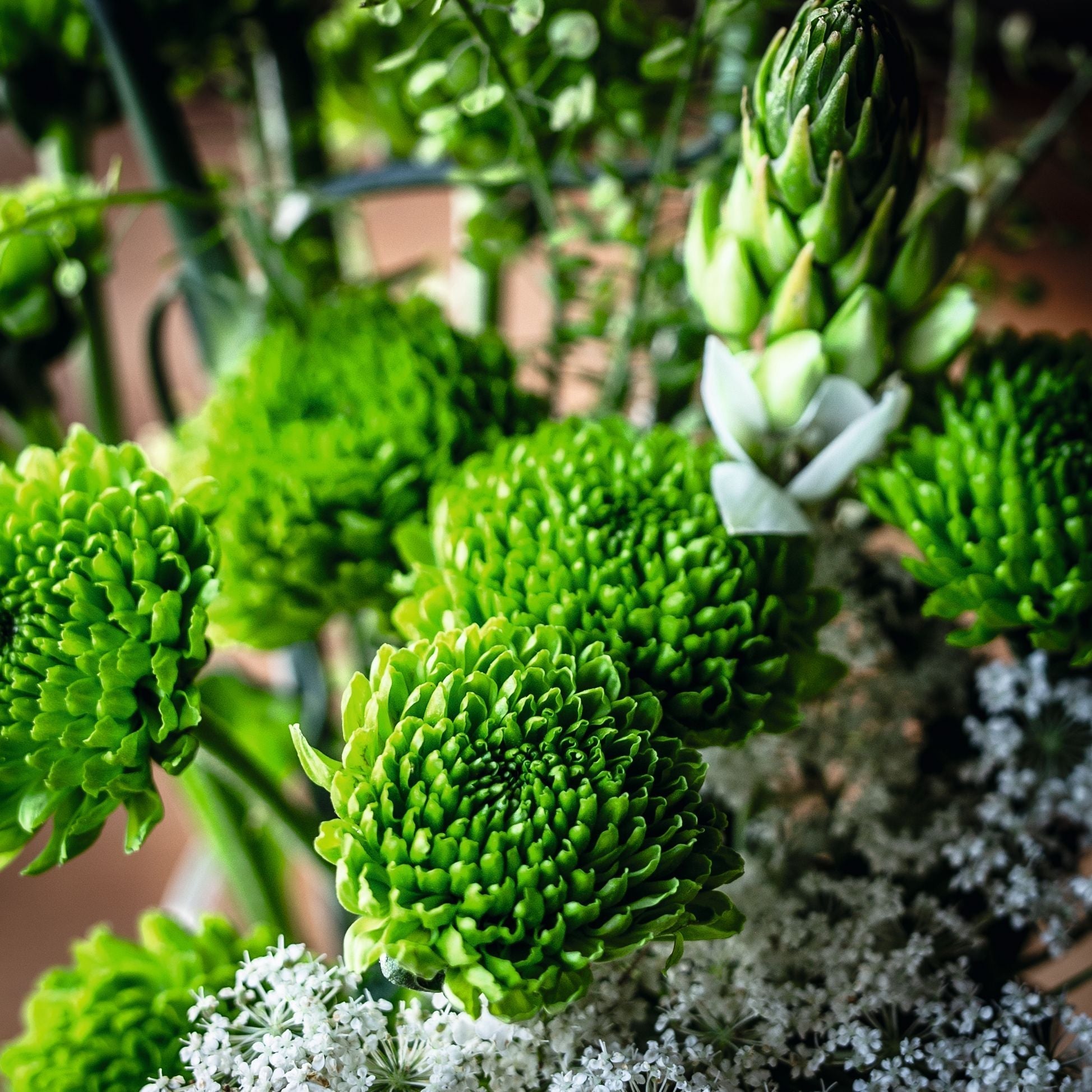 Nachtmann Spring Table Vases Lime, Sæt på 2