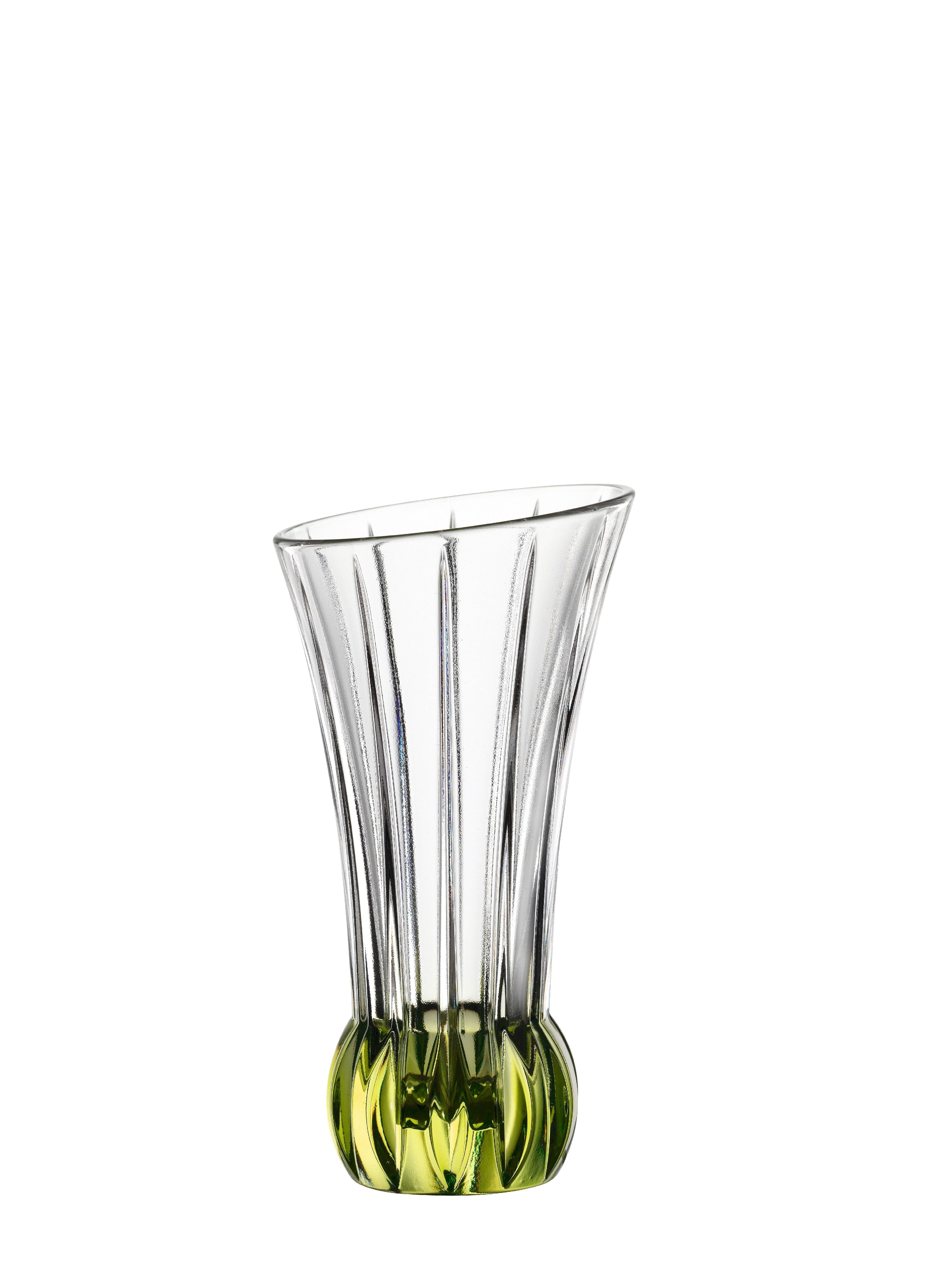 Nachtmann Spring Table Vases Lime, Set Of 2