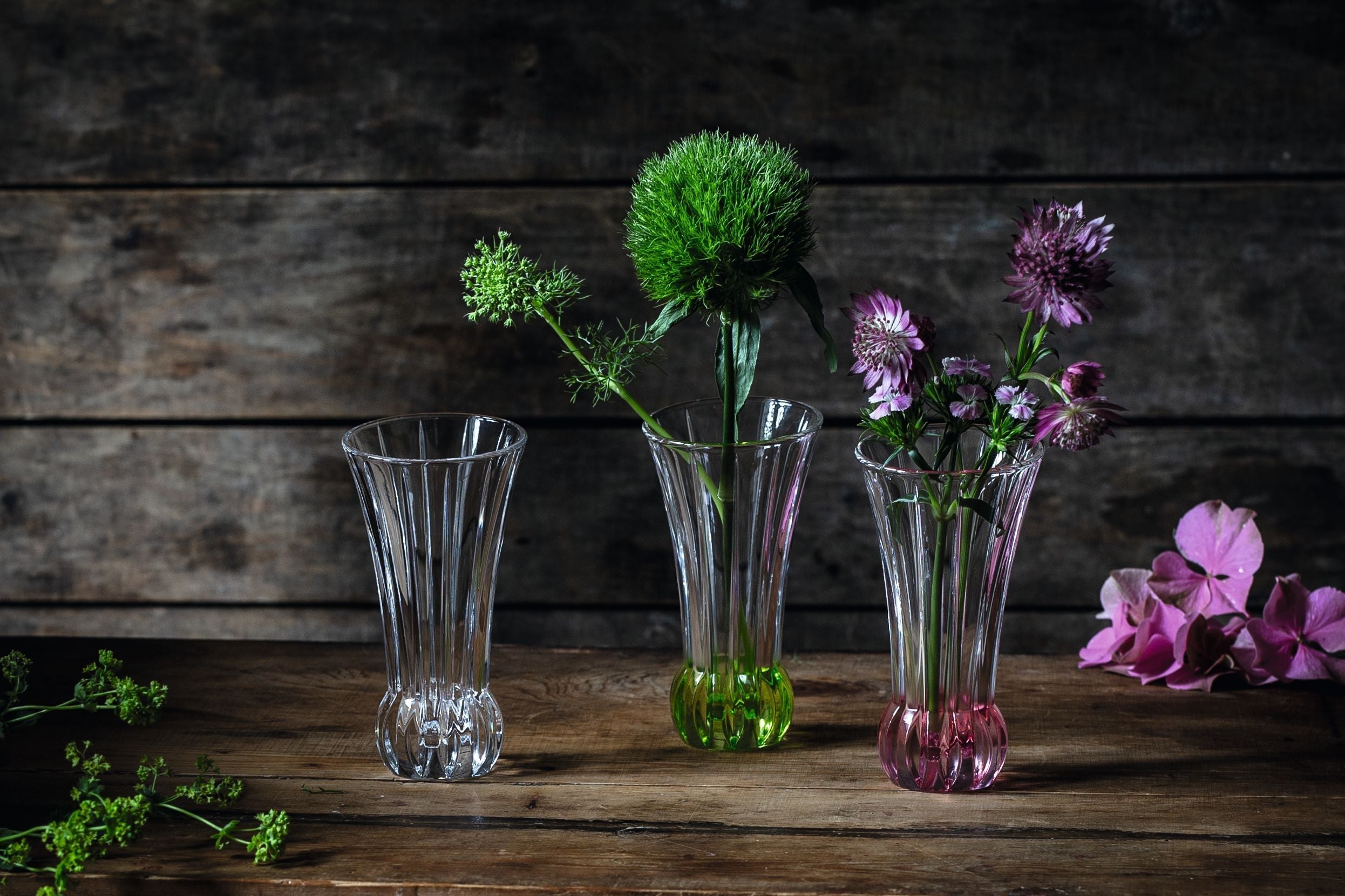 Nachtmann Spring Table Vases Rosè, Sæt på 2