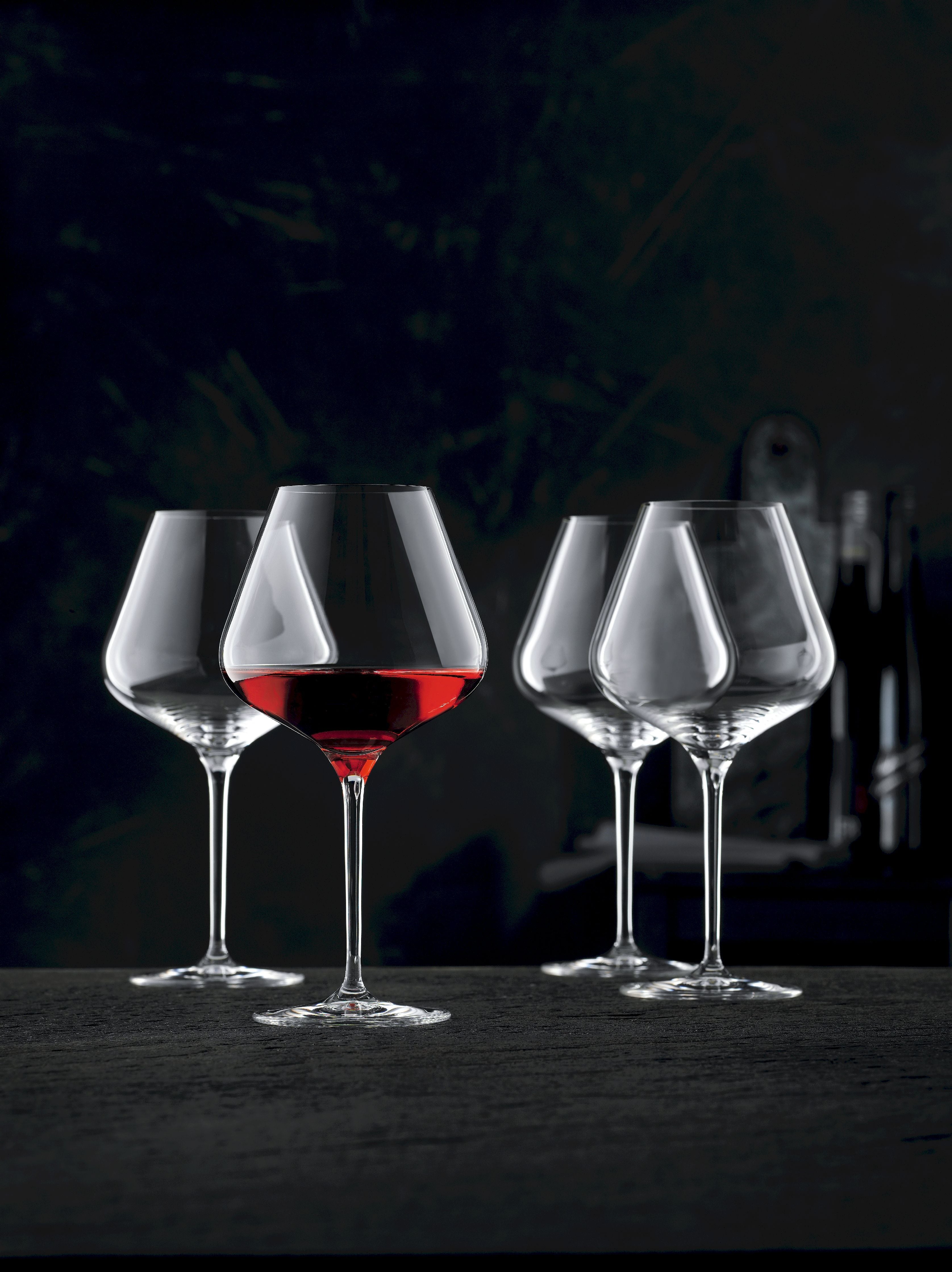 Nachtmann VI Nova Burgundy Glass 840 ml, conjunto de 4