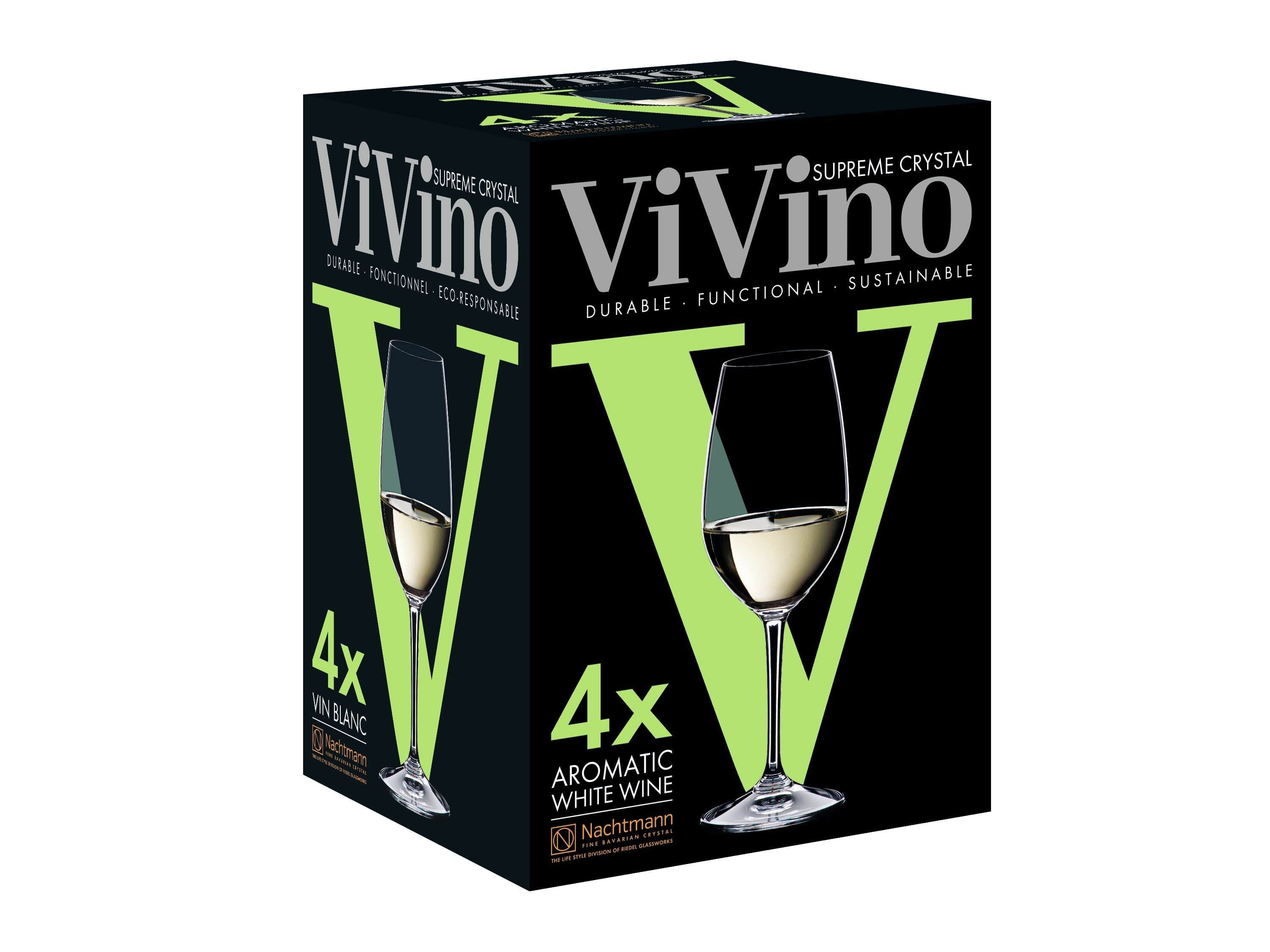 Nachmann VI Vino Weißweinglas 370 ml, 4 -Set von 4