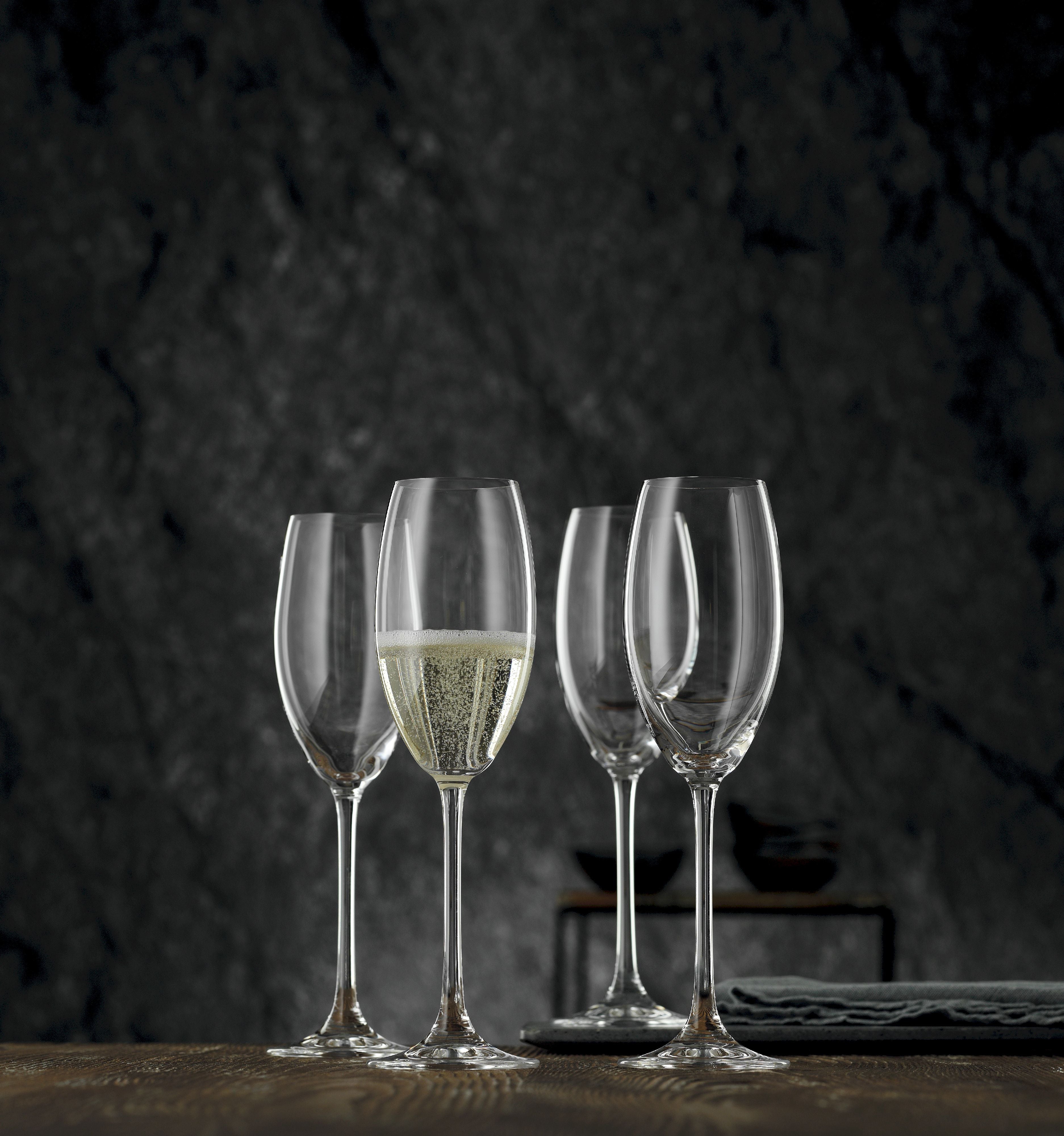 Nachtmann Vivendi Premium Champagne Goblet 272 ml, uppsättning av 4