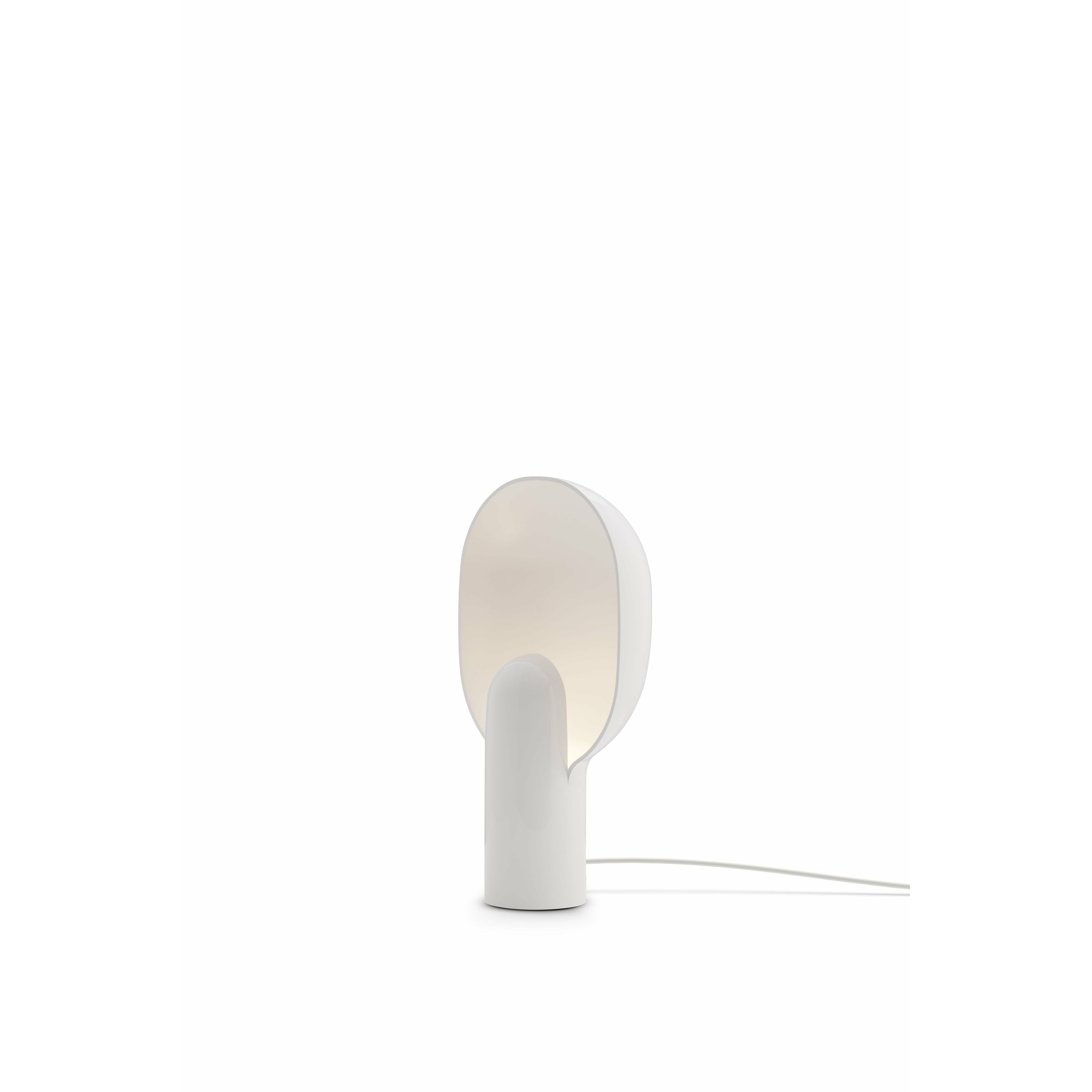 Nye værker ware bordlampe, hvid