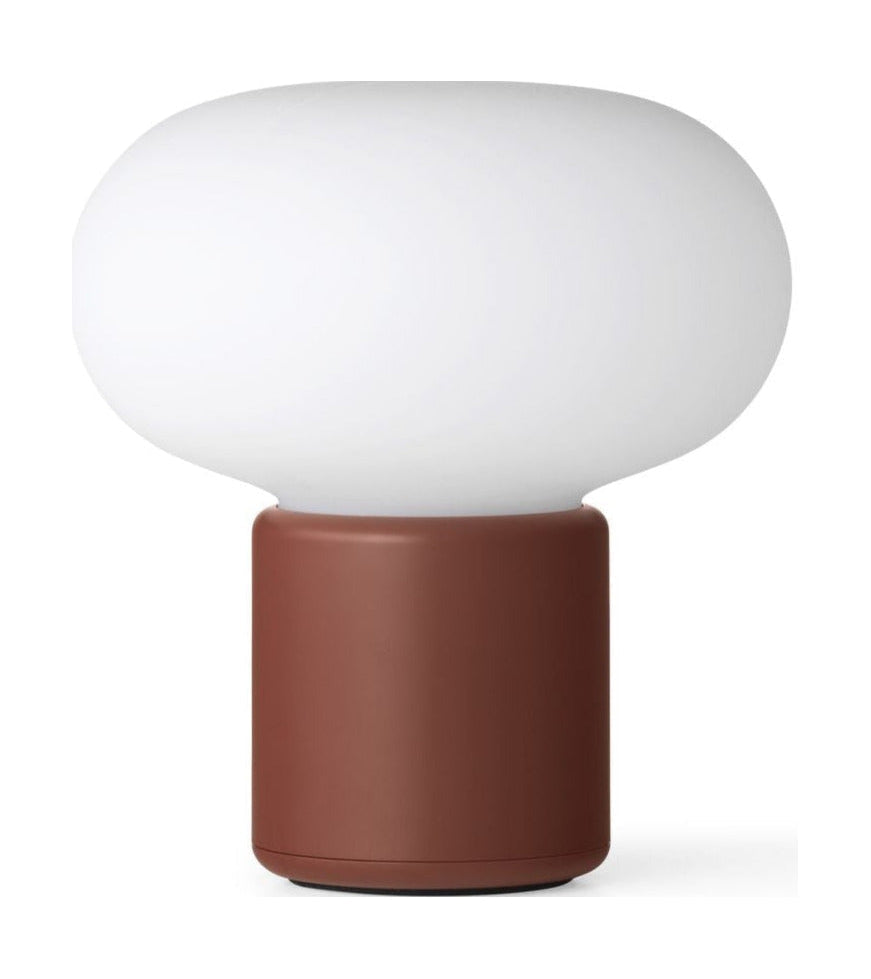 Nouvelles œuvres Karl Johan Lampe de table portable, Terre rouge