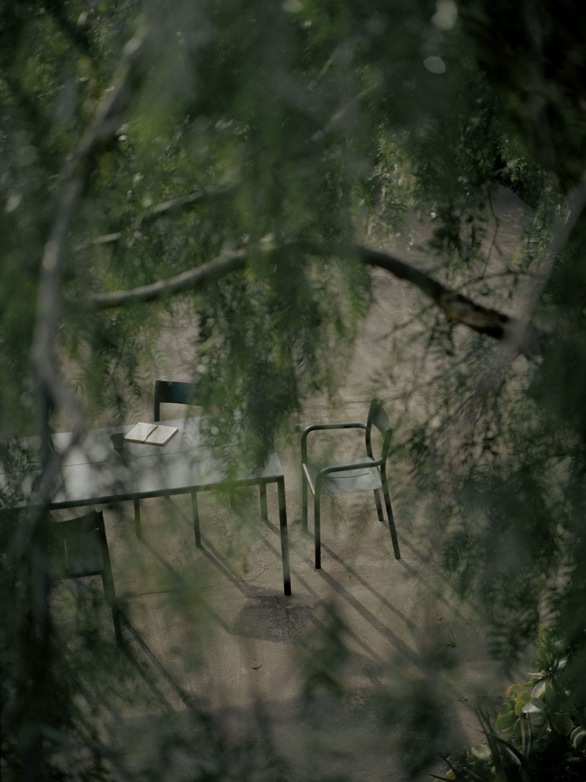 Nuevas obras pueden sillón, verde oscuro