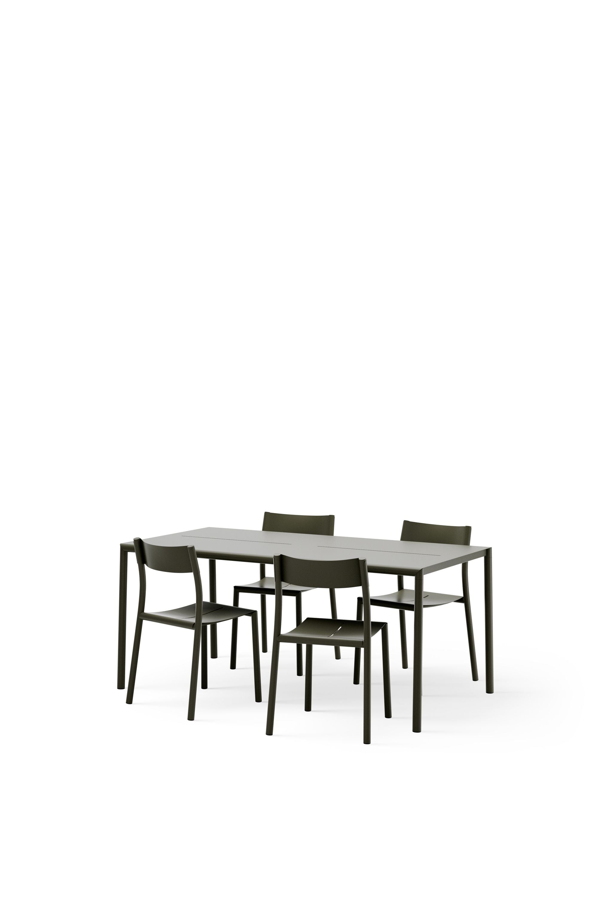 New Works May Table 170 Cm, Dark Green