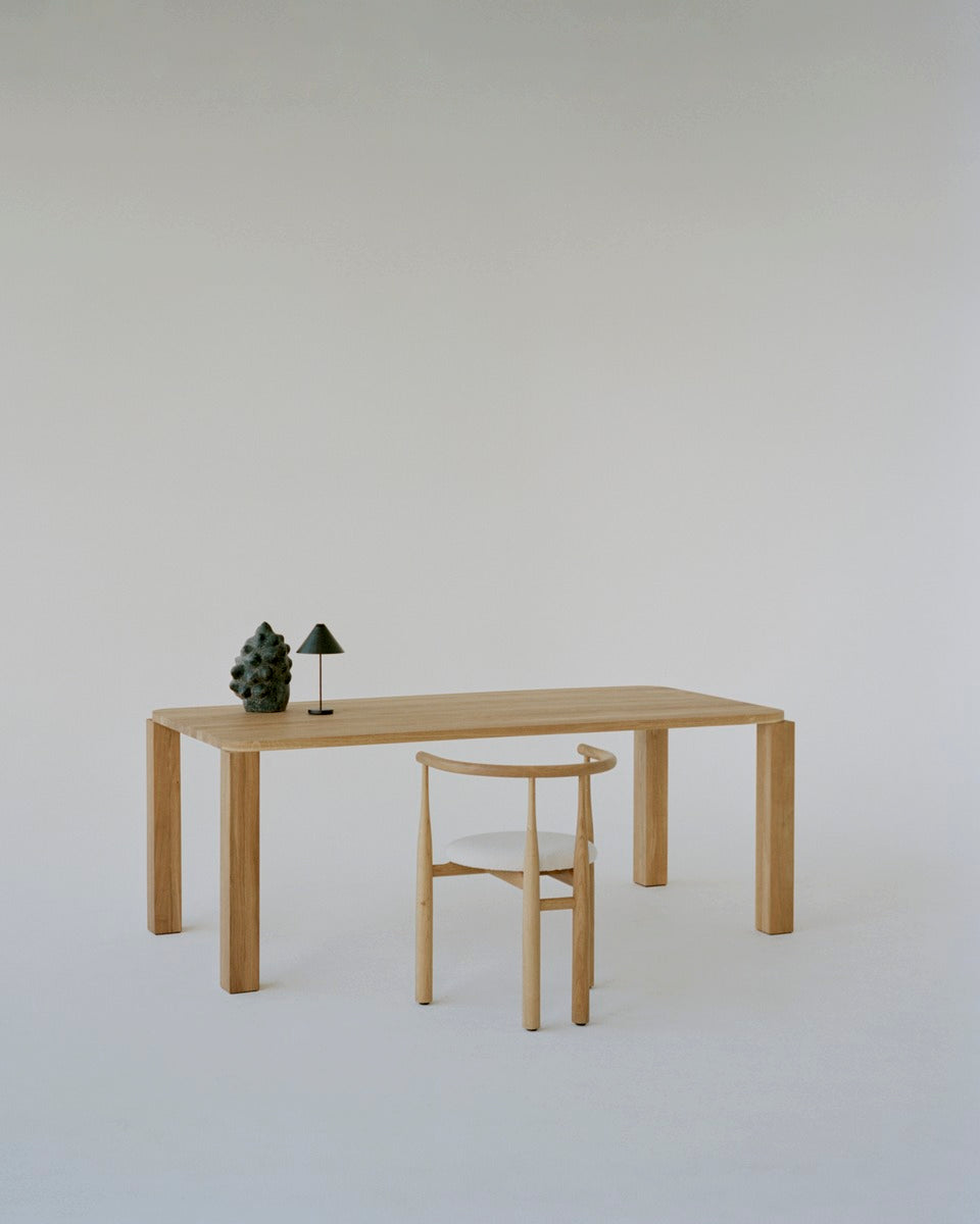 NOUVELLES WORKS ATLAS Table à manger Oak, 200x95 cm