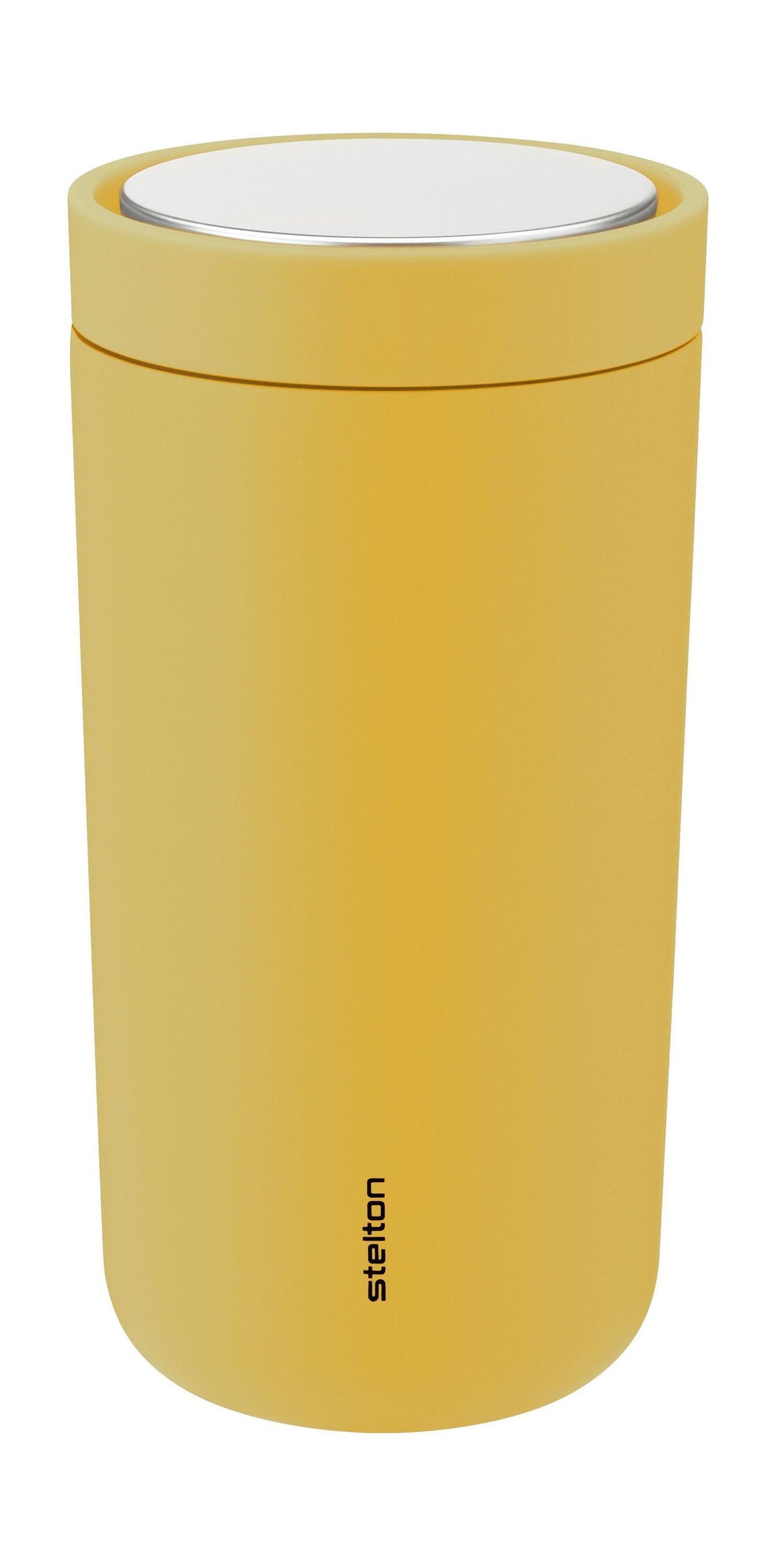 Stelton to Go Cliquez sur tasse isolée sous vide 0,2 L, jaune de coquelicot doux