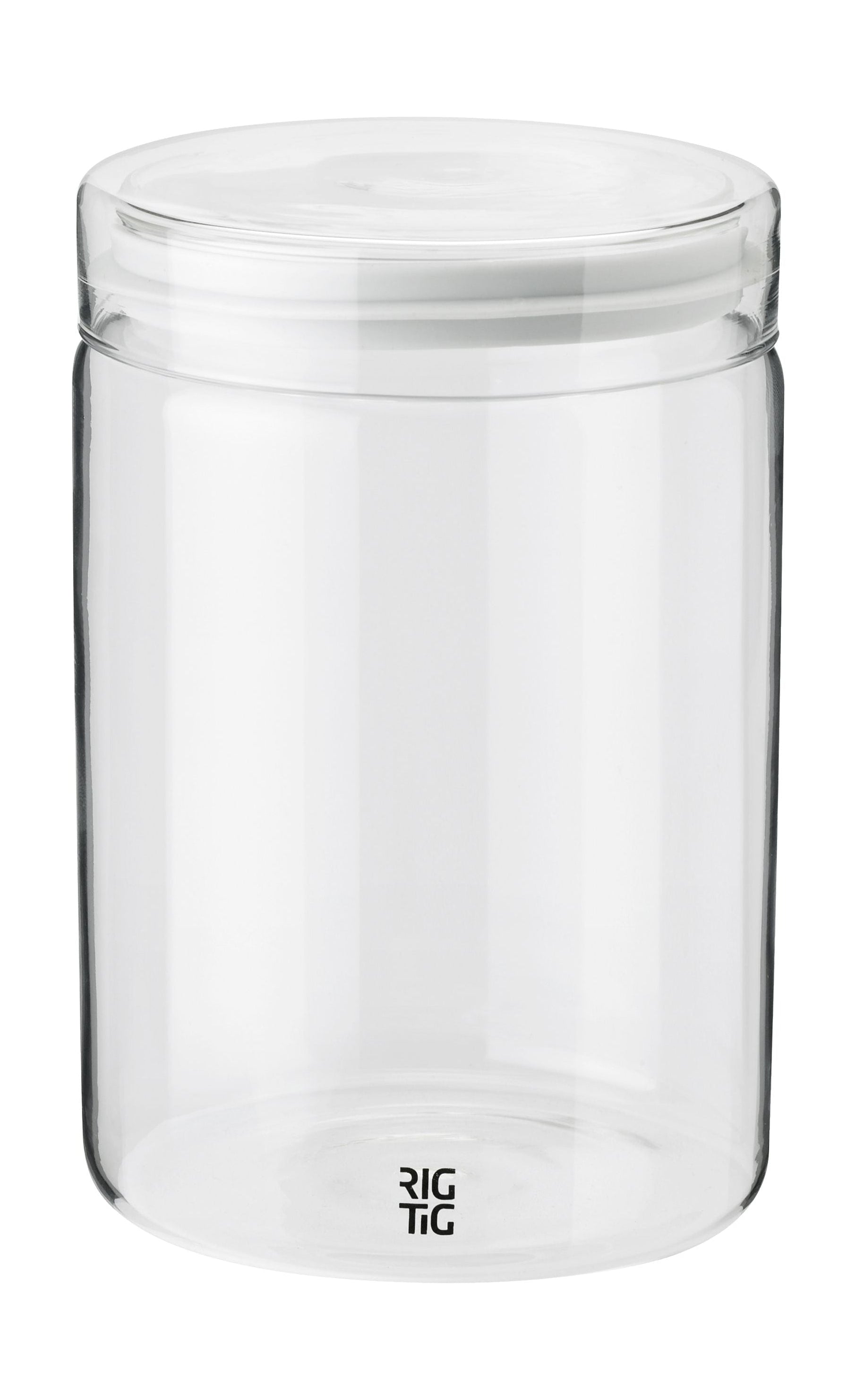 Rig Tig Store It Storage Jar 1 L, Light Grey