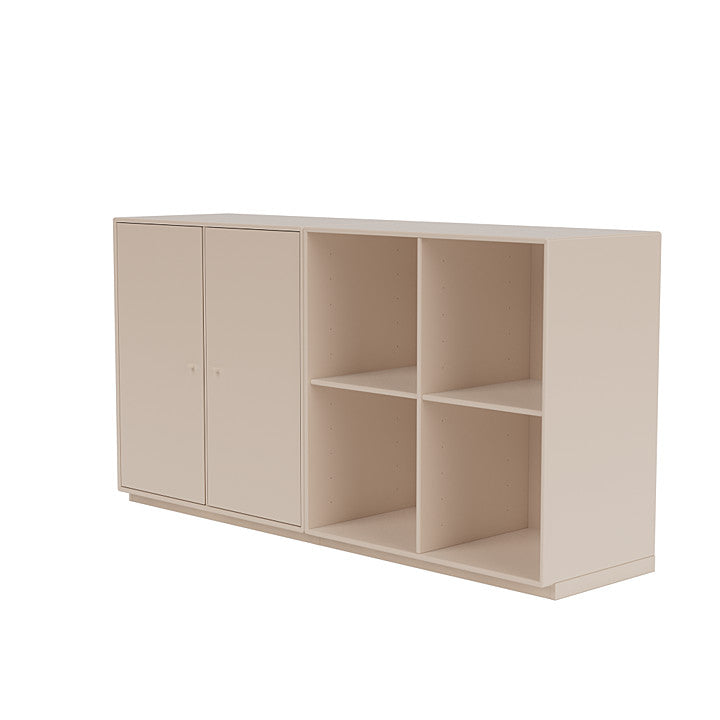 Montana Par Sideboard clásico con zócalo de 3 cm, arcilla