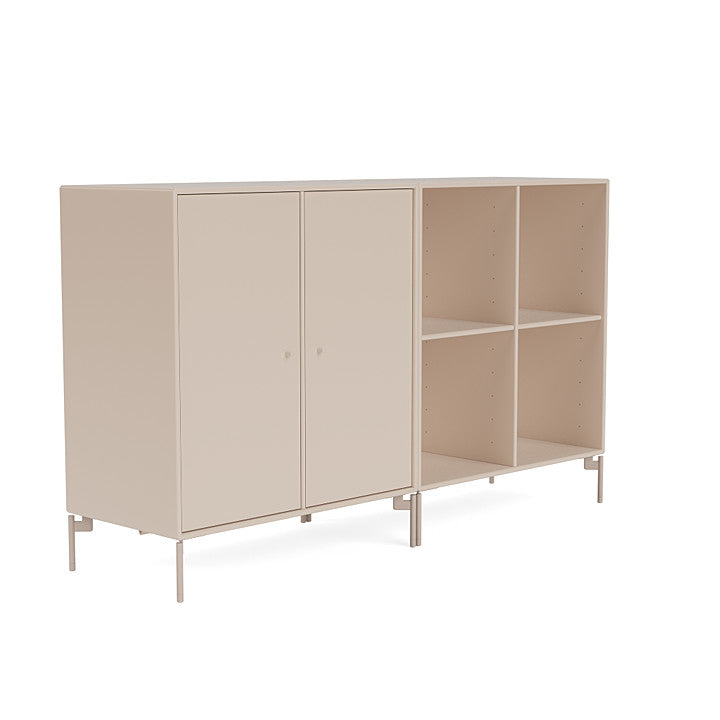 Montana Paar klassisches Sideboard mit Beinen, Ton/Pilz