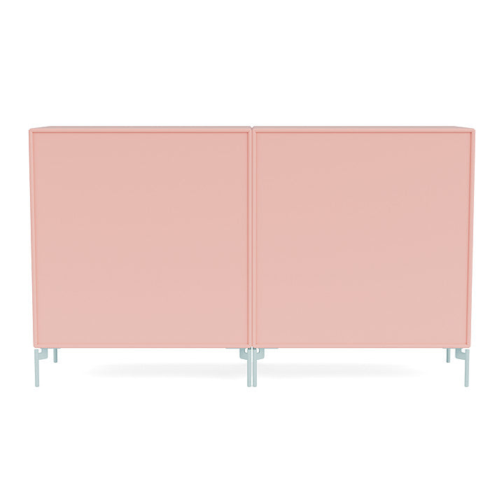 Montana Par Sideboard clásico con piernas, Ruby/Flint