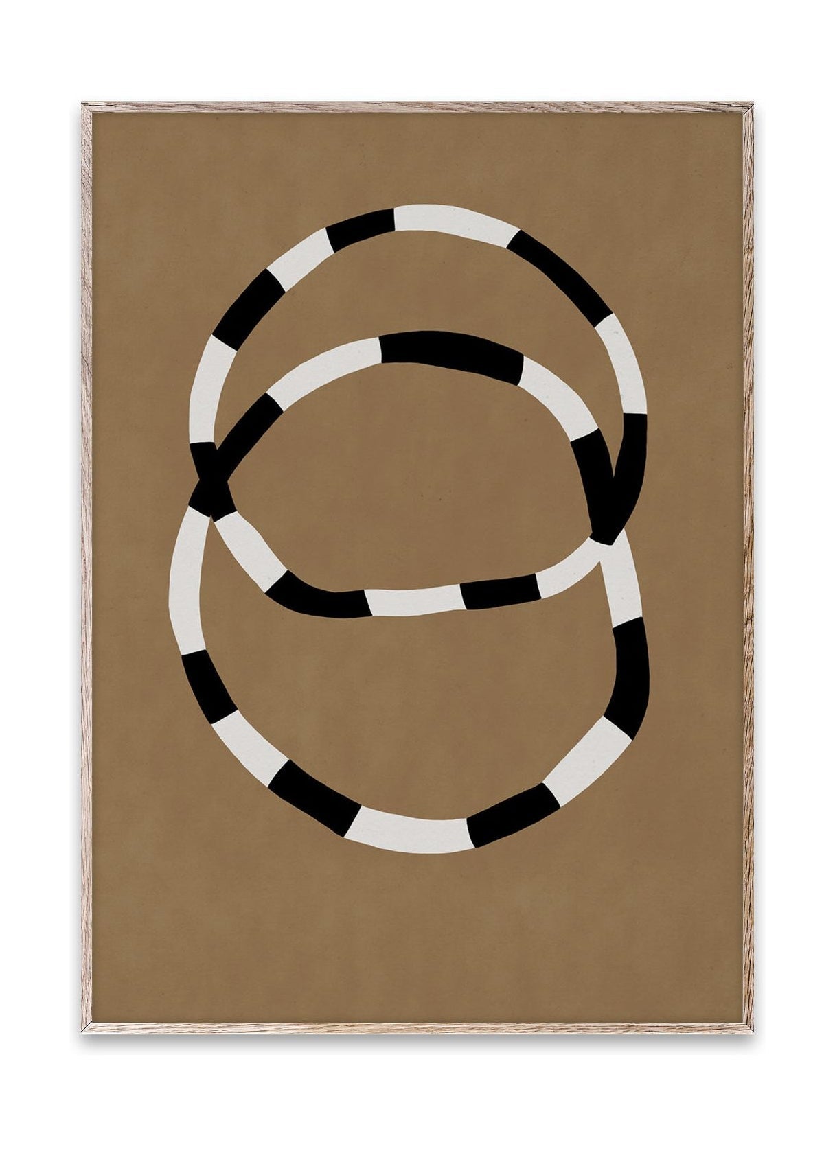 Bracelets collectifs en papier affiche, 30x40 cm