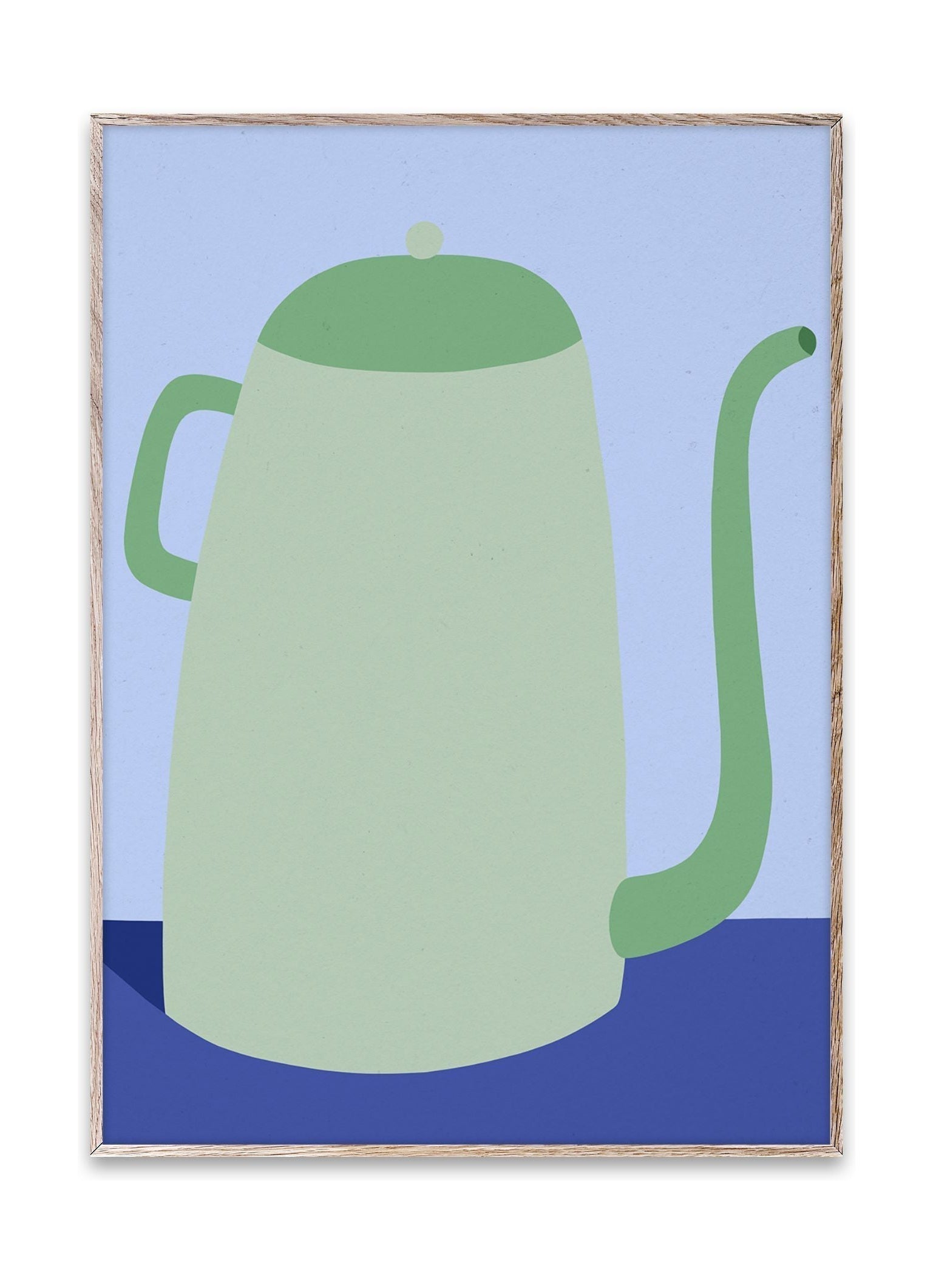 Paper Collective Cafetiere Poster, 50 X70 Cm