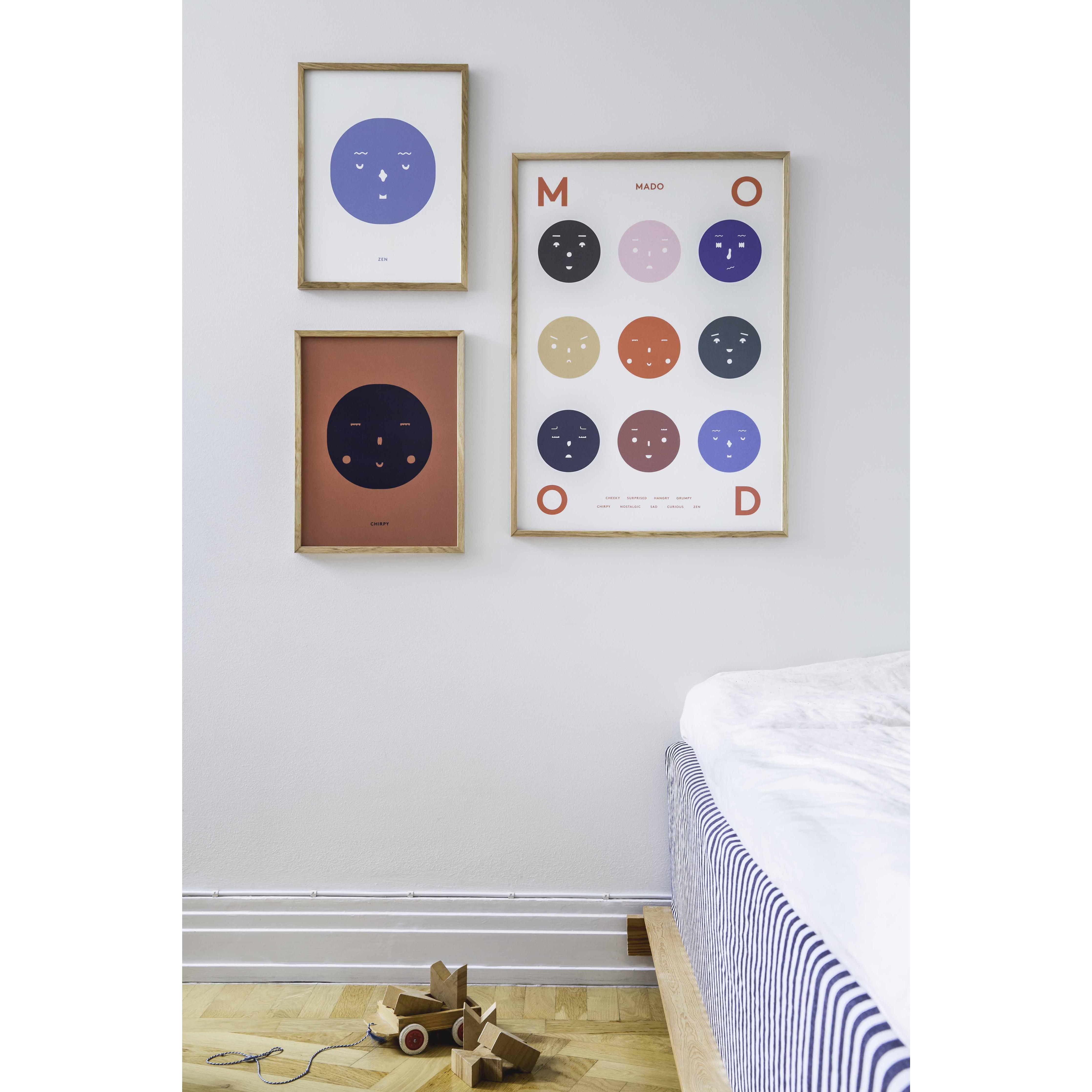 Paper Collective Chirpy Feeling Poster, 50x70 Cm
