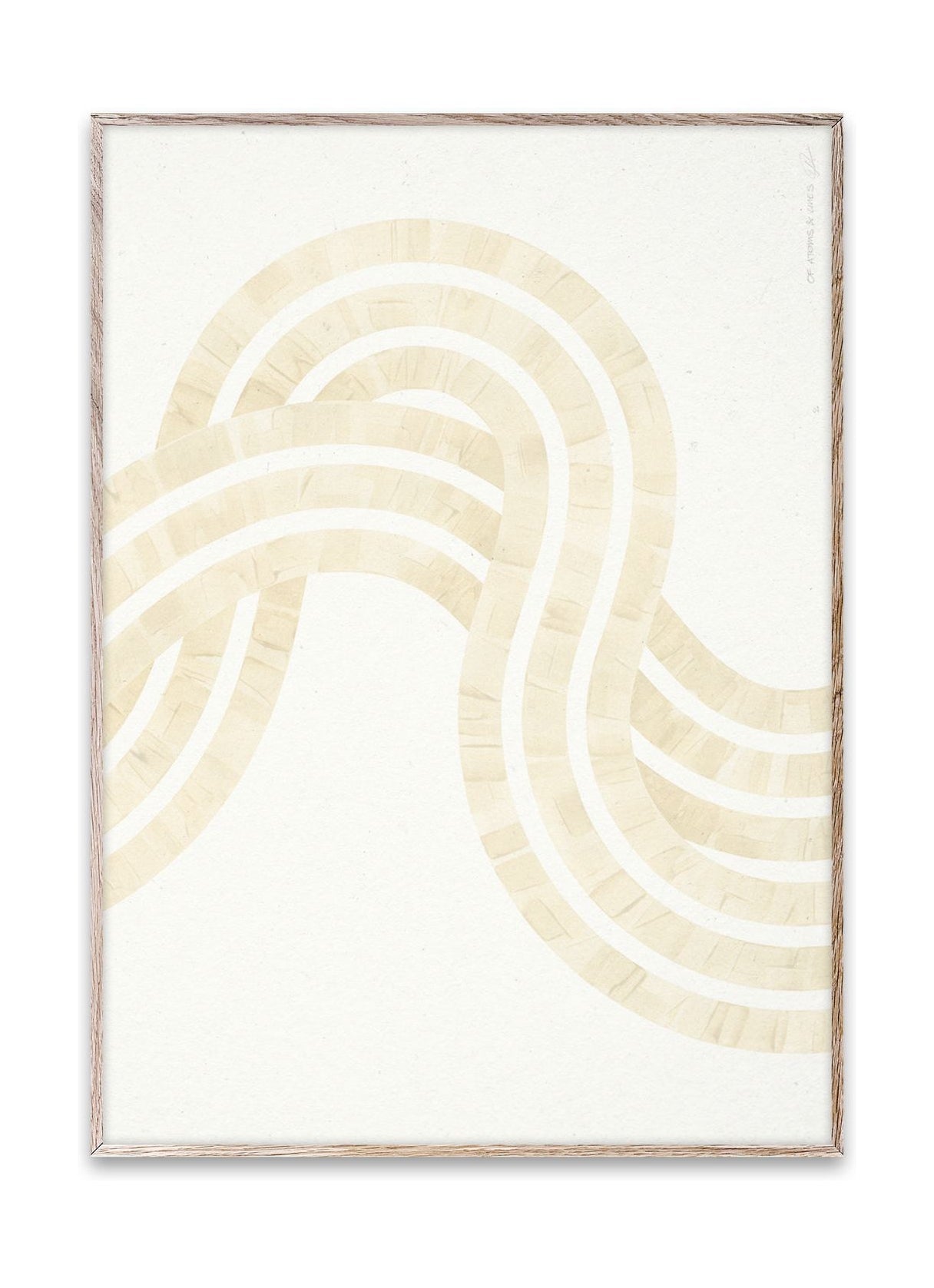 Paper Collective Entropy Sand 02 Poster, 50x70 Cm