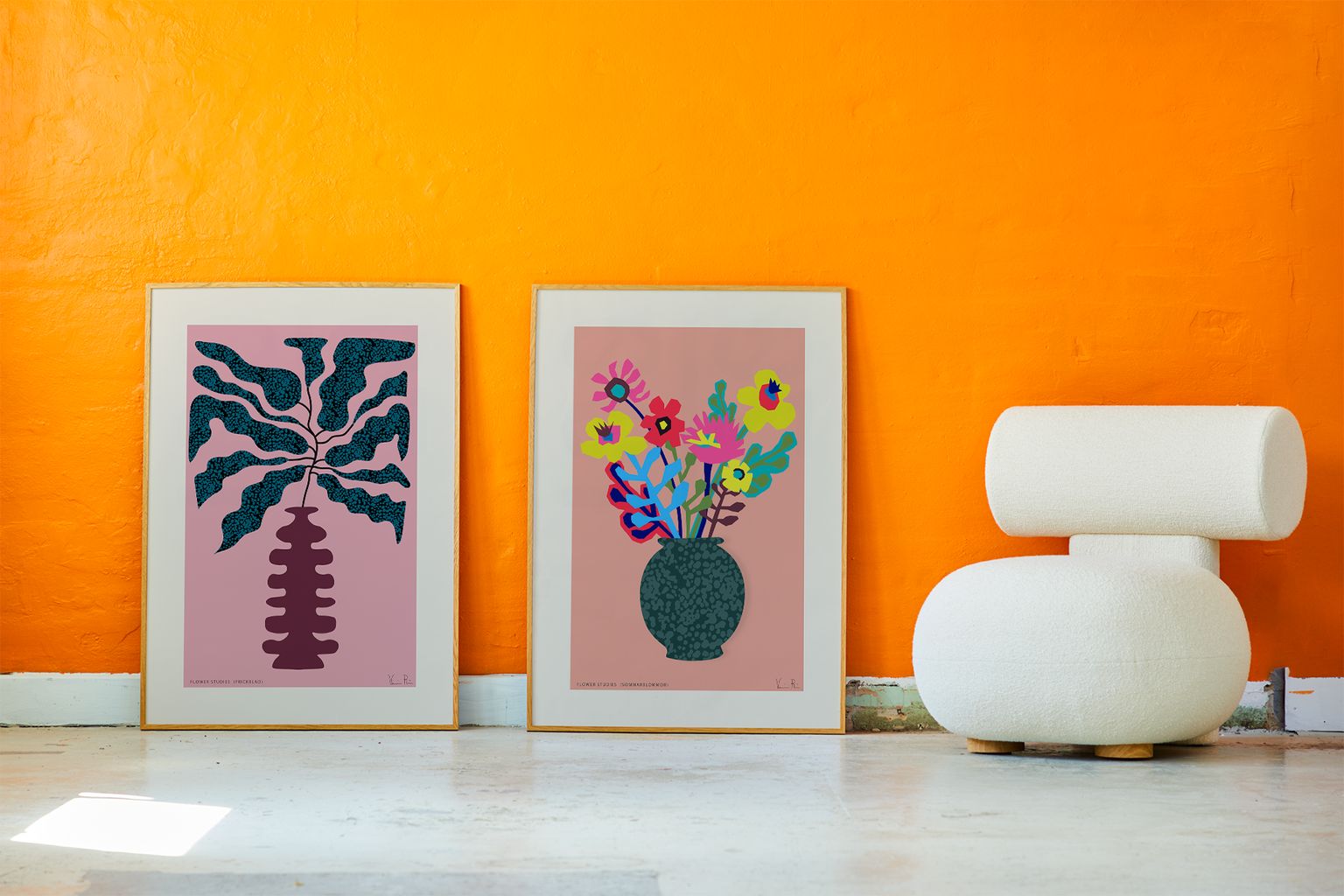 Cartel de Flower Flower Studies 01 (Prickblad), 50x70 cm