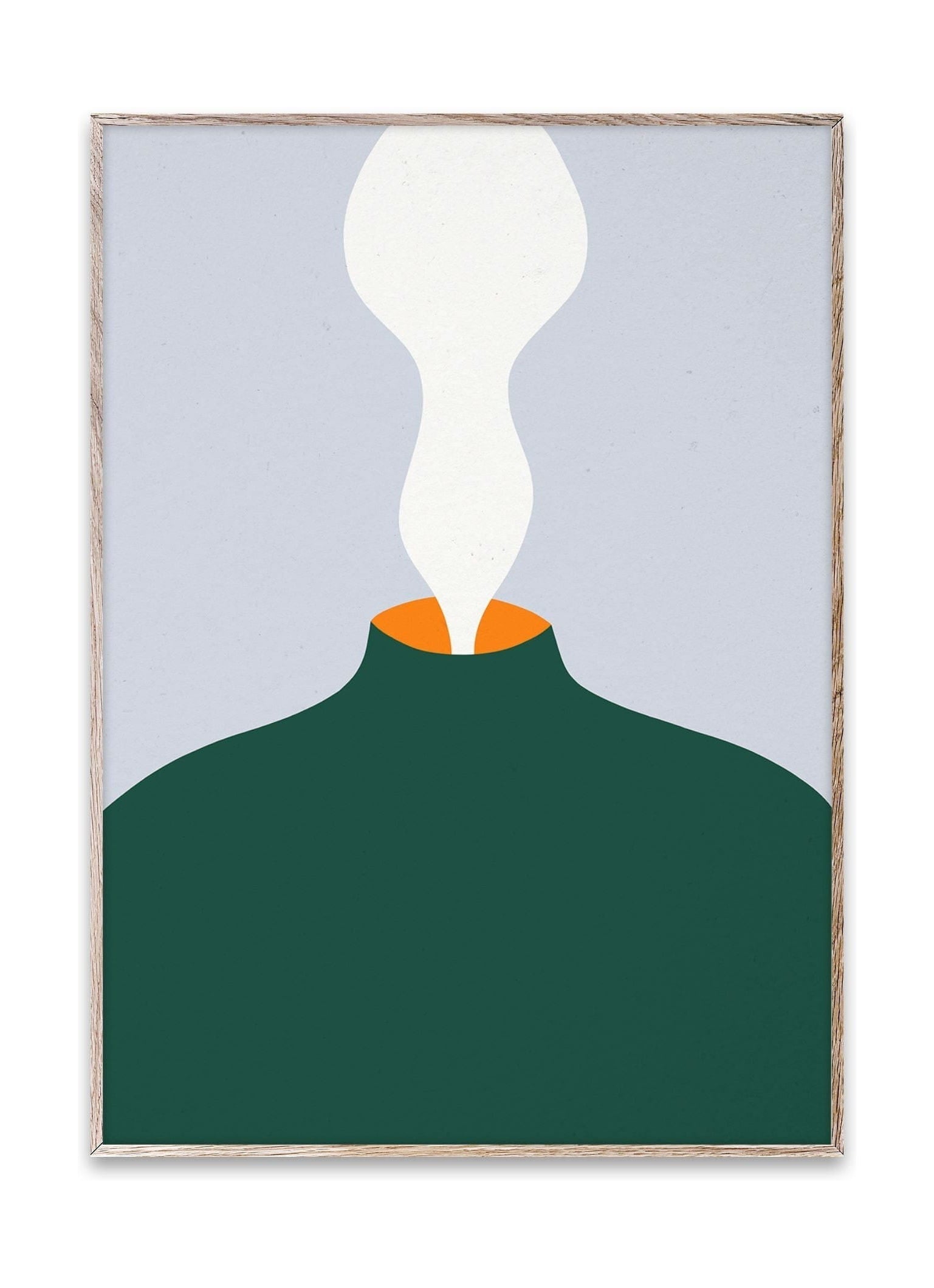Cartel de Fumee colectivo de papel, 30 x40 cm