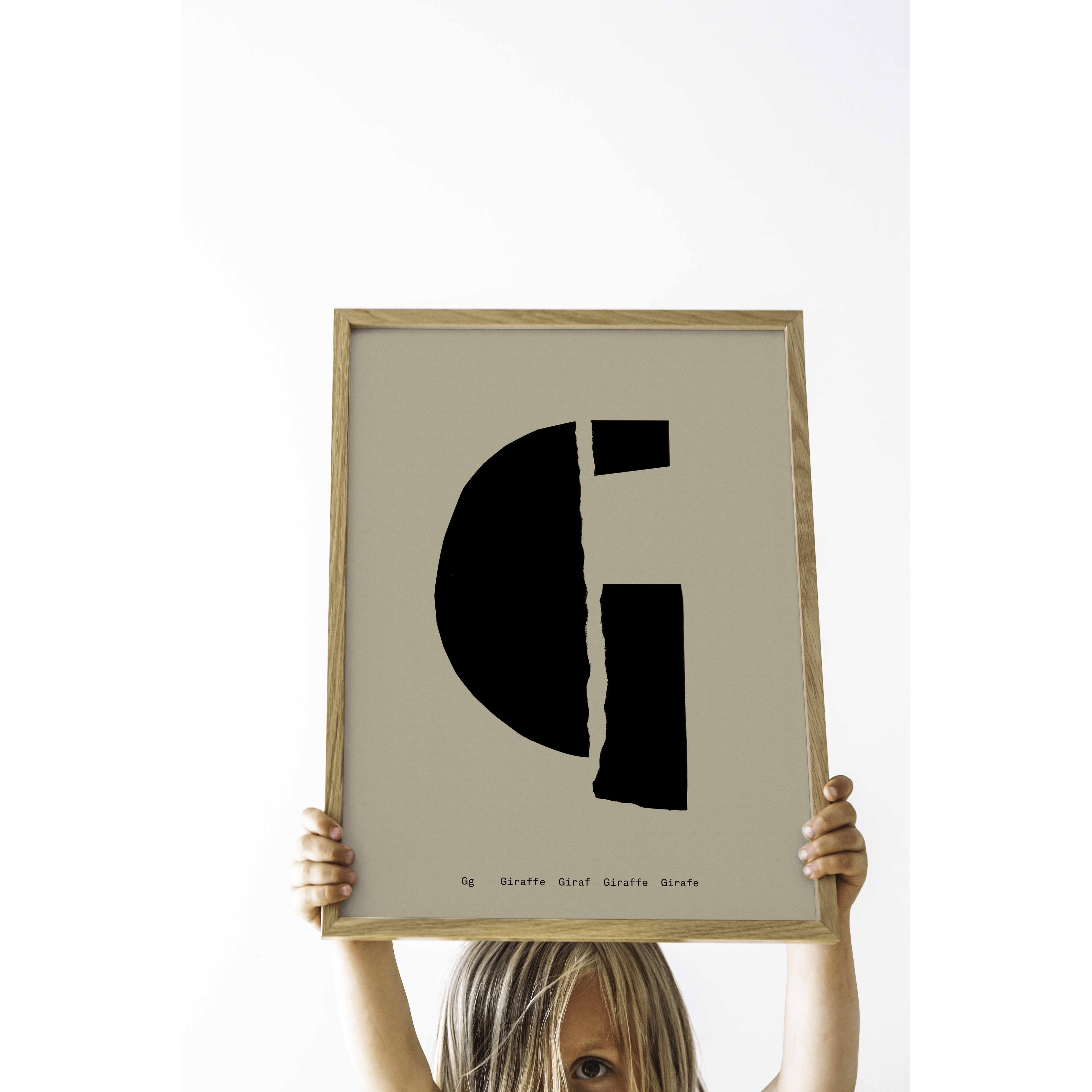 Affiche collective G, 30x40 cm