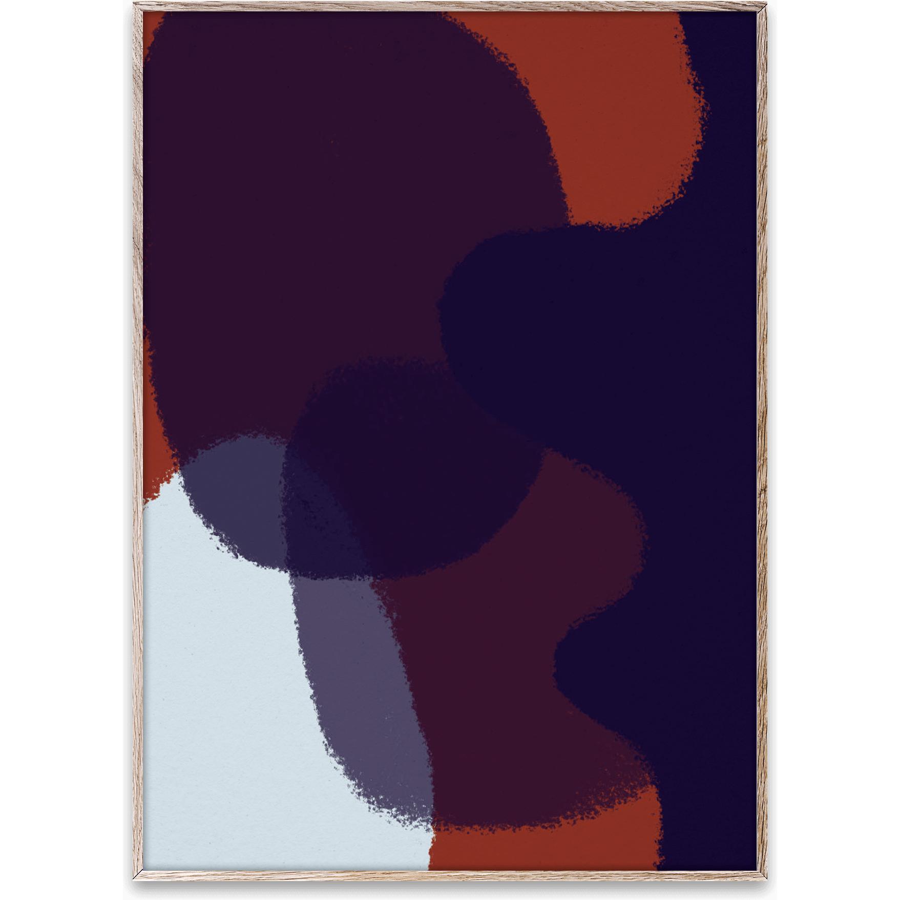 Pappers kollektivt bläckkorn 03 -affisch, 50x70 cm