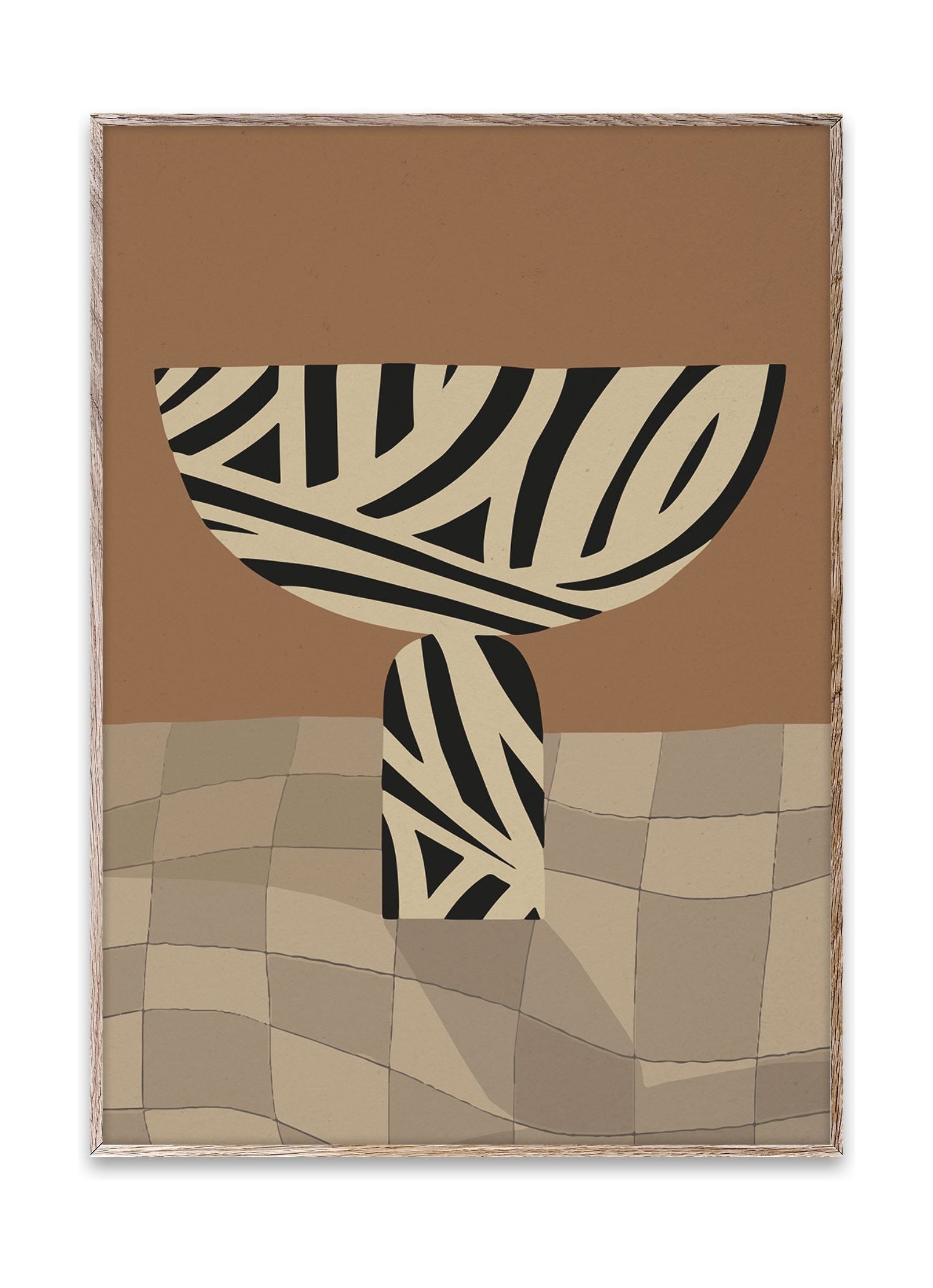 Paper Collective Kyrr Vase Ii Poster, 50 X70 Cm