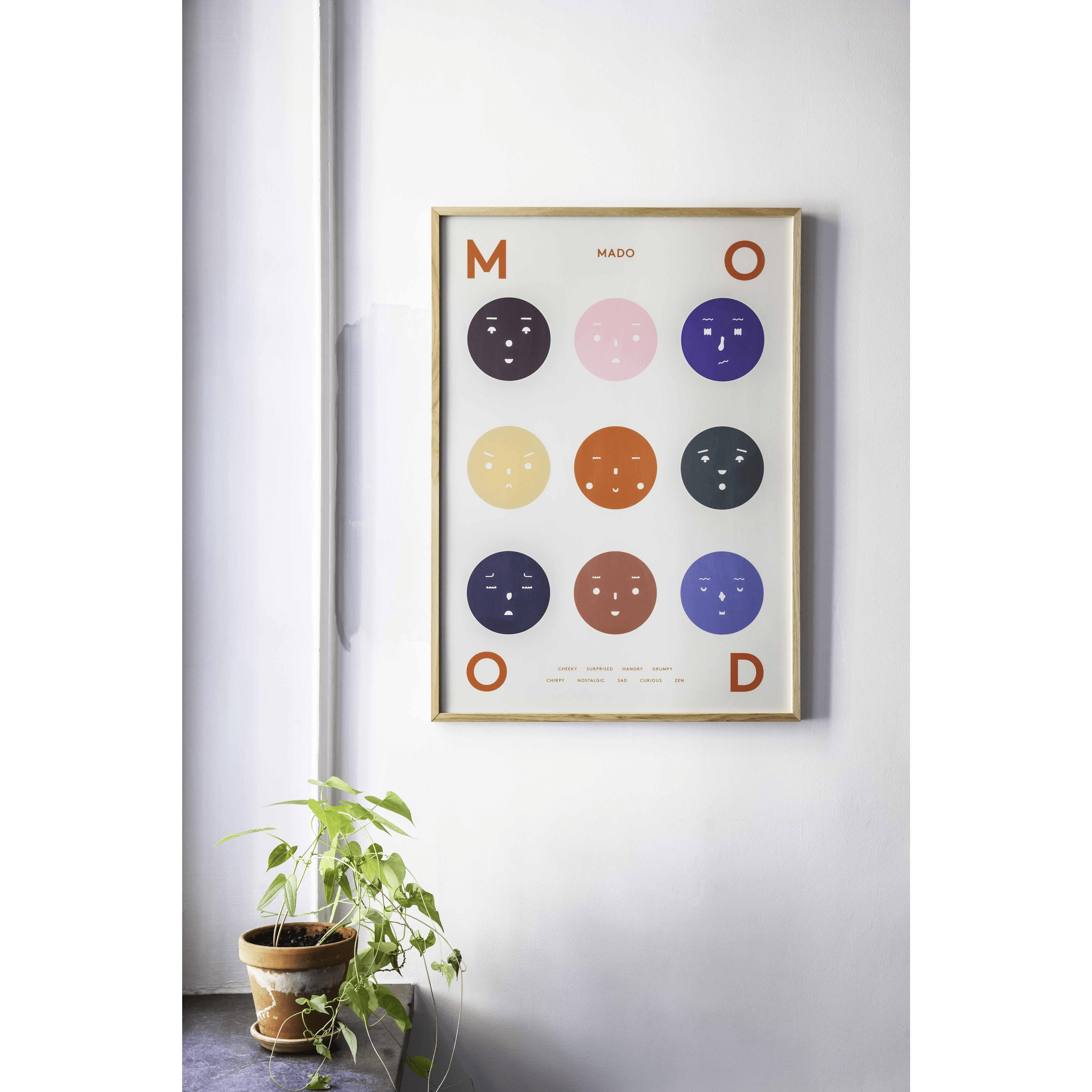 Paper Collective Nine Moods Poster, 50x70 Cm