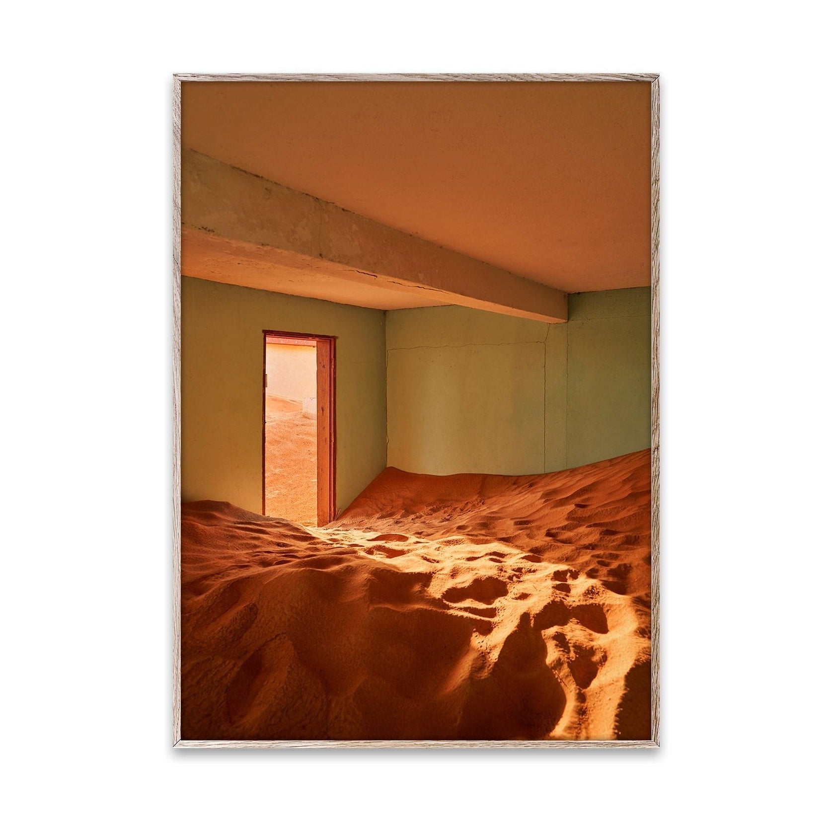 Paper Collective Sand Village I -plakat, 50x70 cm