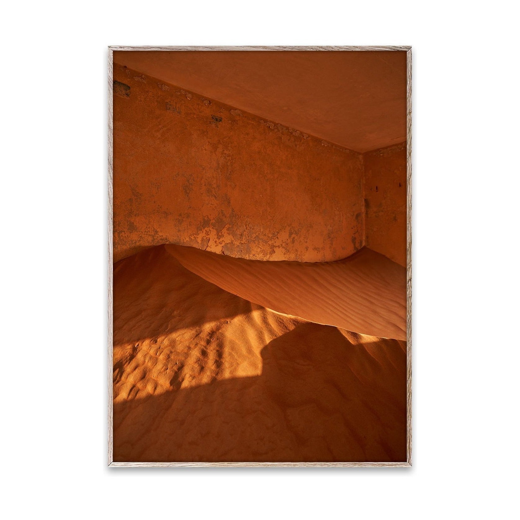 Papirkollektiv Sand Village II -plakat, 50x70 cm