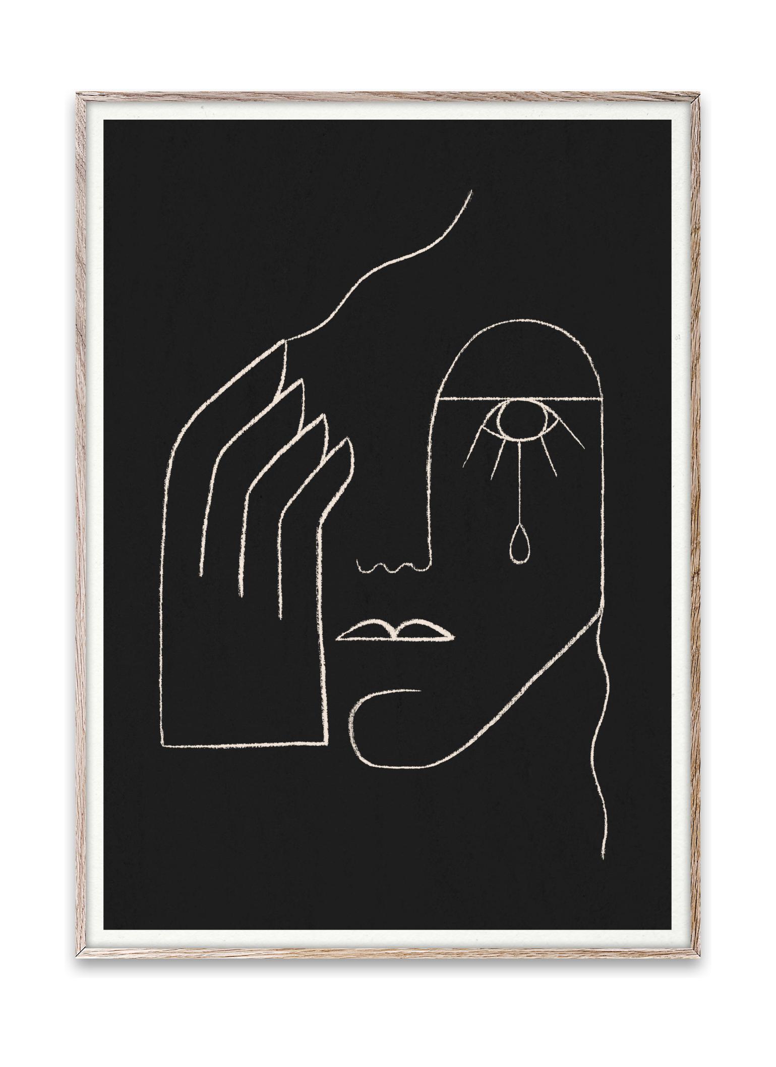 Paper Collective Single Tear Plakat, 30x40 Cm